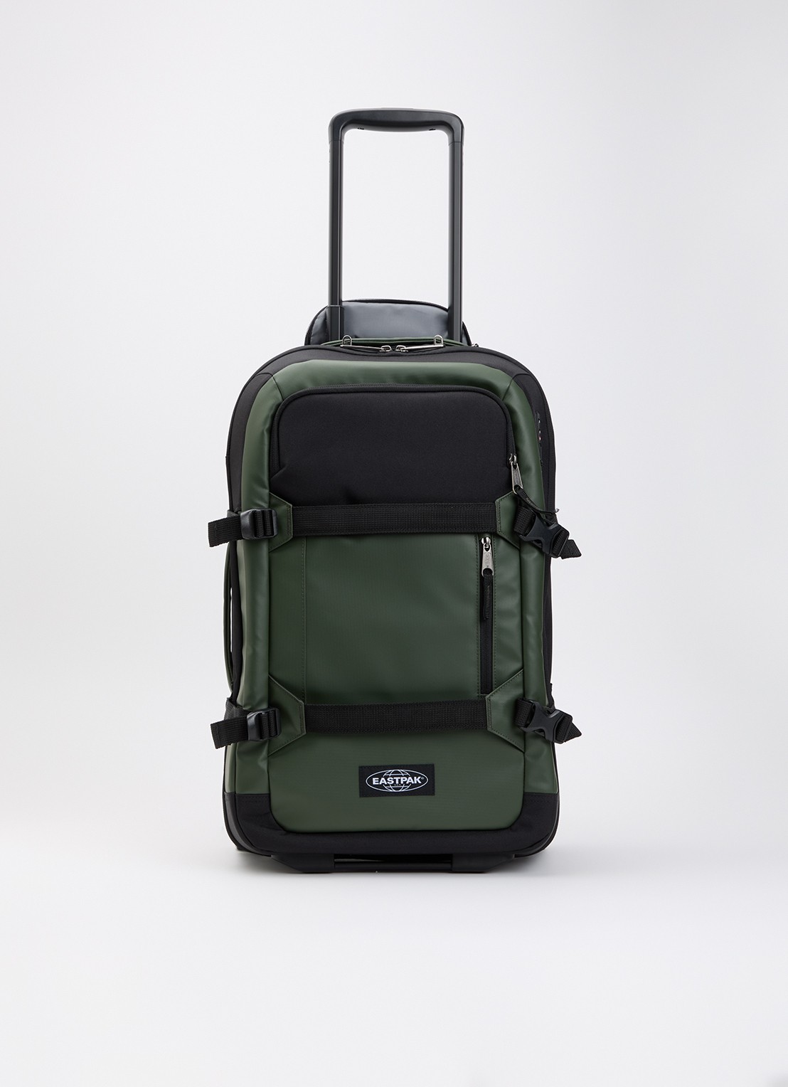 Eastpak Transit'R Pro S trolley 55 cm - voorkant khaki