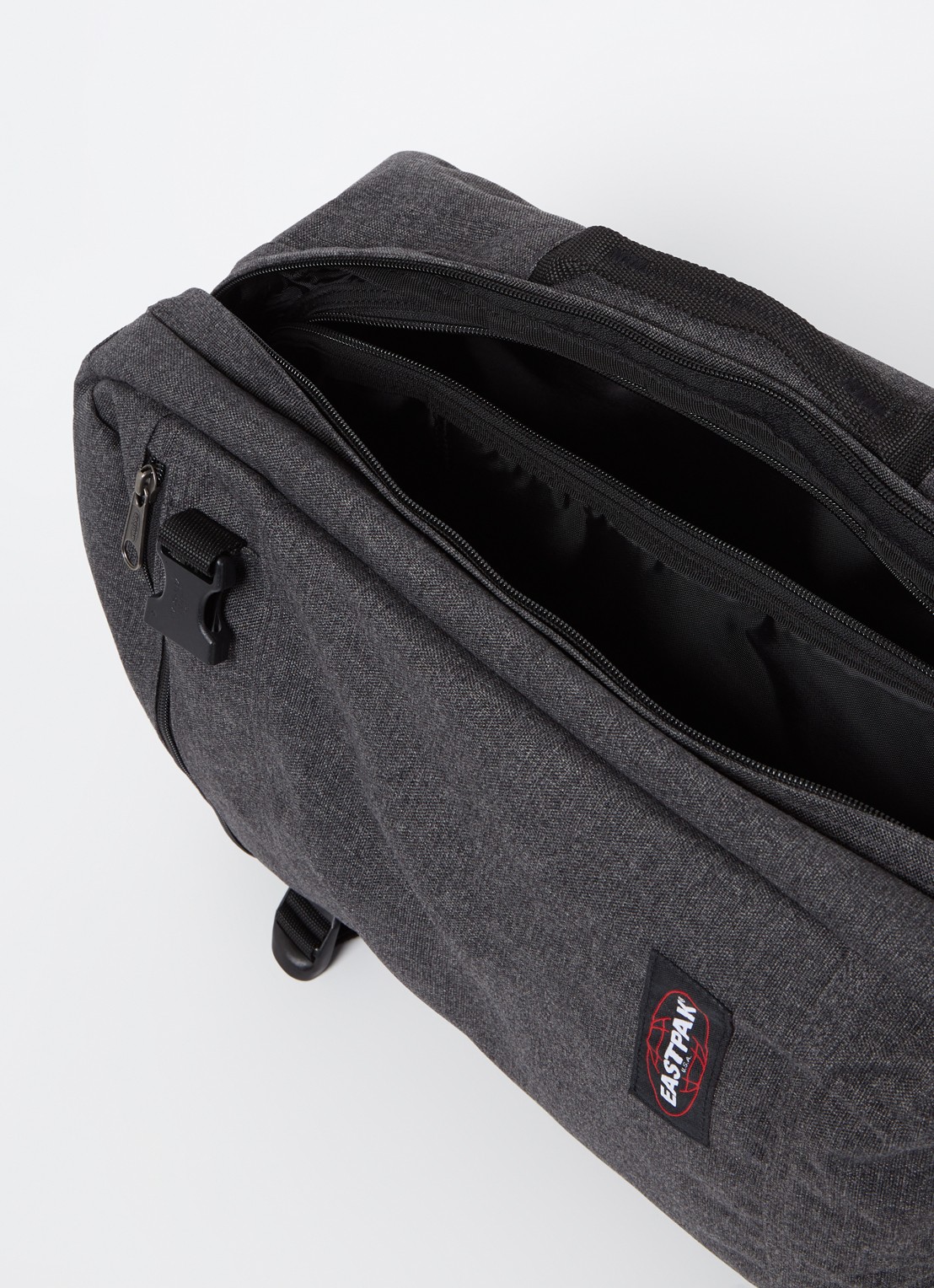 Eastpak Transit'R rugzak met logo en 16 inch laptopvak - detail 3 antraciet