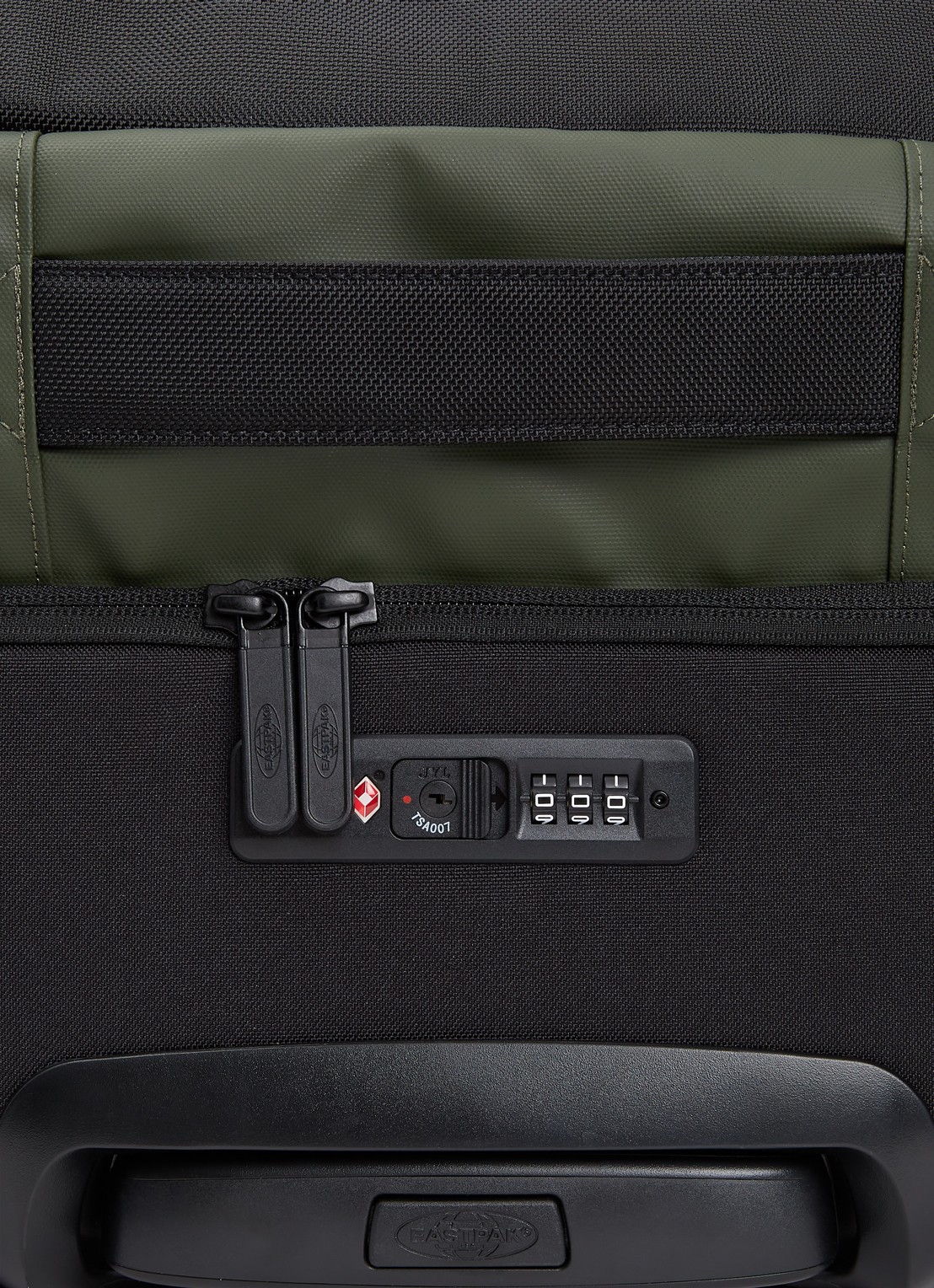 Eastpak Tranverz Cnnct L trolley 79 cm - detail 4 bronsgroen