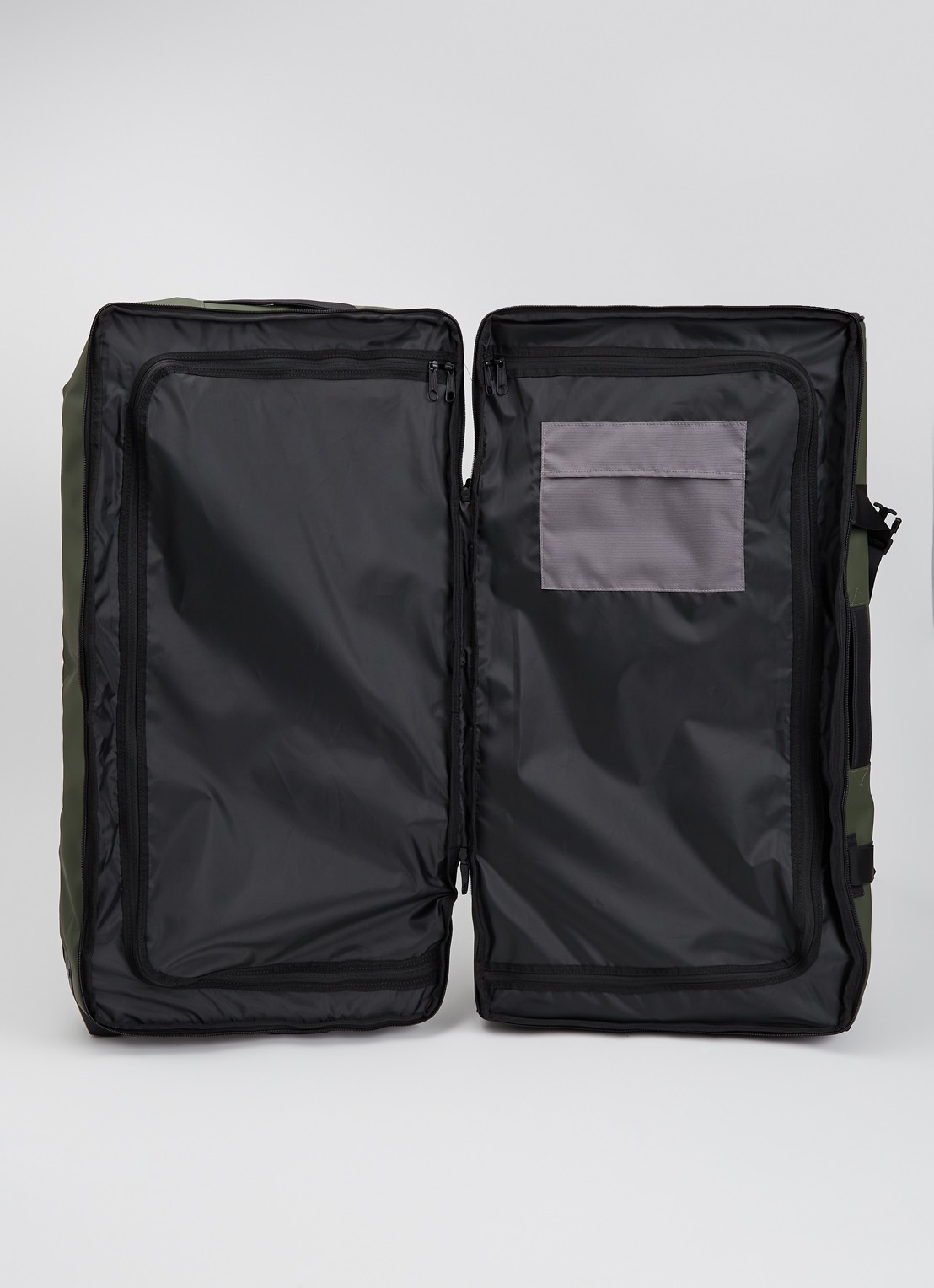 Eastpak Tranverz Cnnct L trolley 79 cm - voorkant 2 bronsgroen