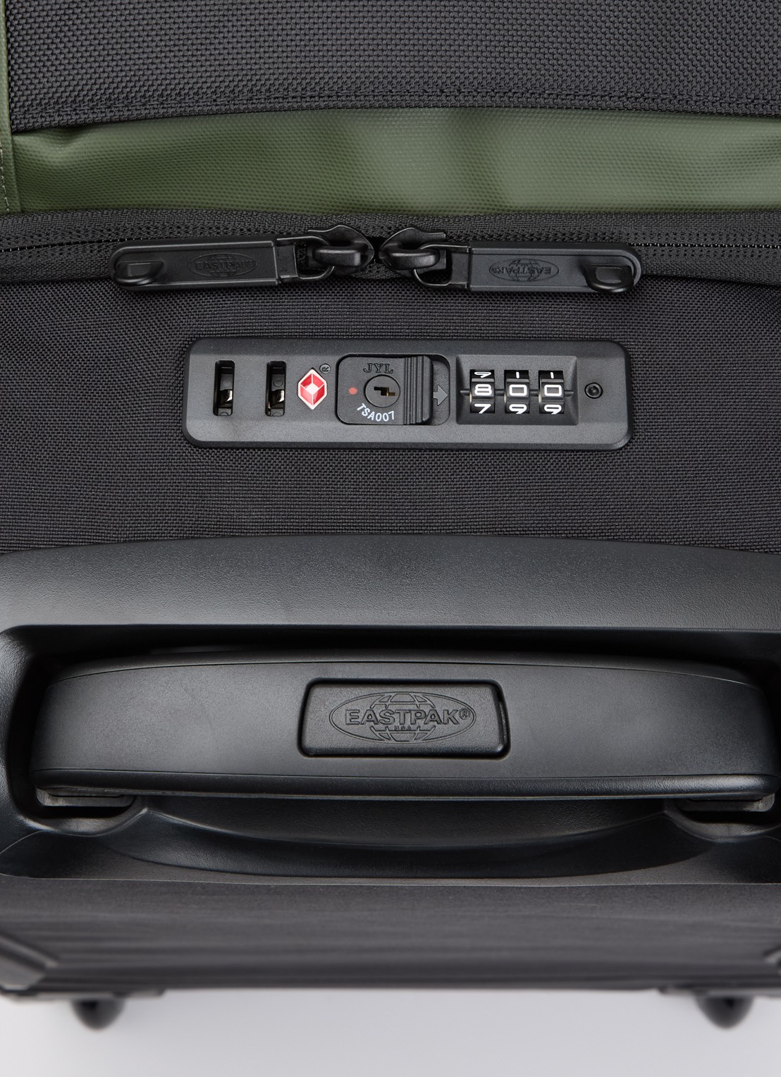 Eastpak Tranverz Cnnct trolley 67 cm - detail 4 bronsgroen