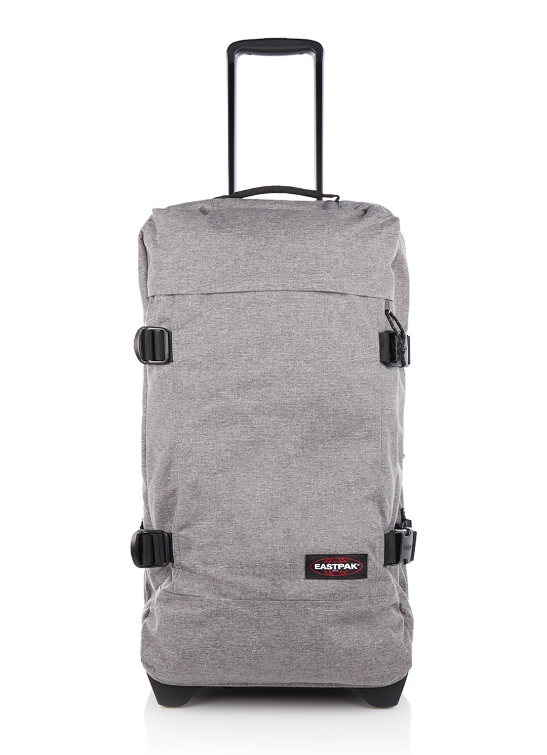 Eastpak Tranverz M trolley 67 cm - voorkant grijsmele
