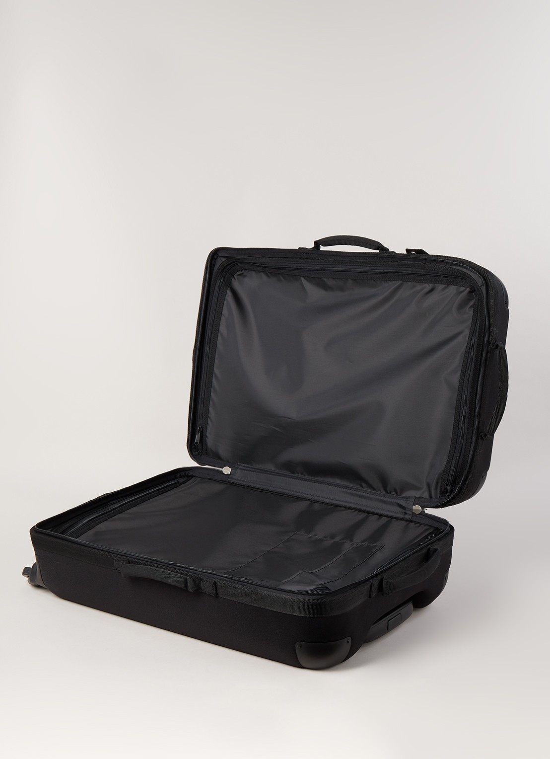 Eastpak Tranzshell M spinner 67 cm - detail zwart