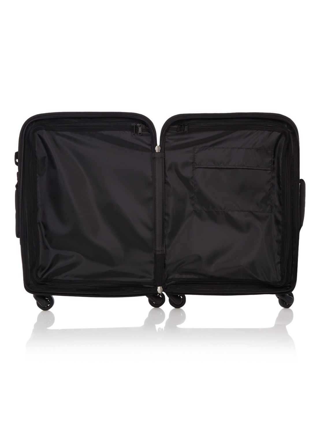 Eastpak Tranzshell S spinner 54 cm - detail zwart
