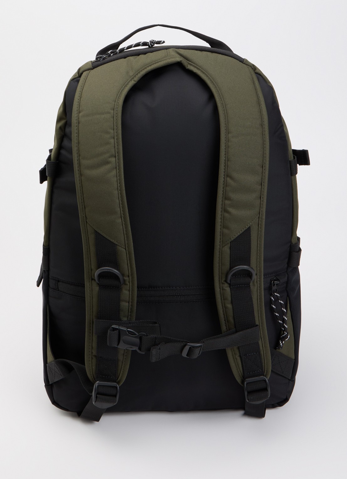 Eastpak Volker Pro rugzak met 16 inch laptopvak   - achterkant bronsgroen