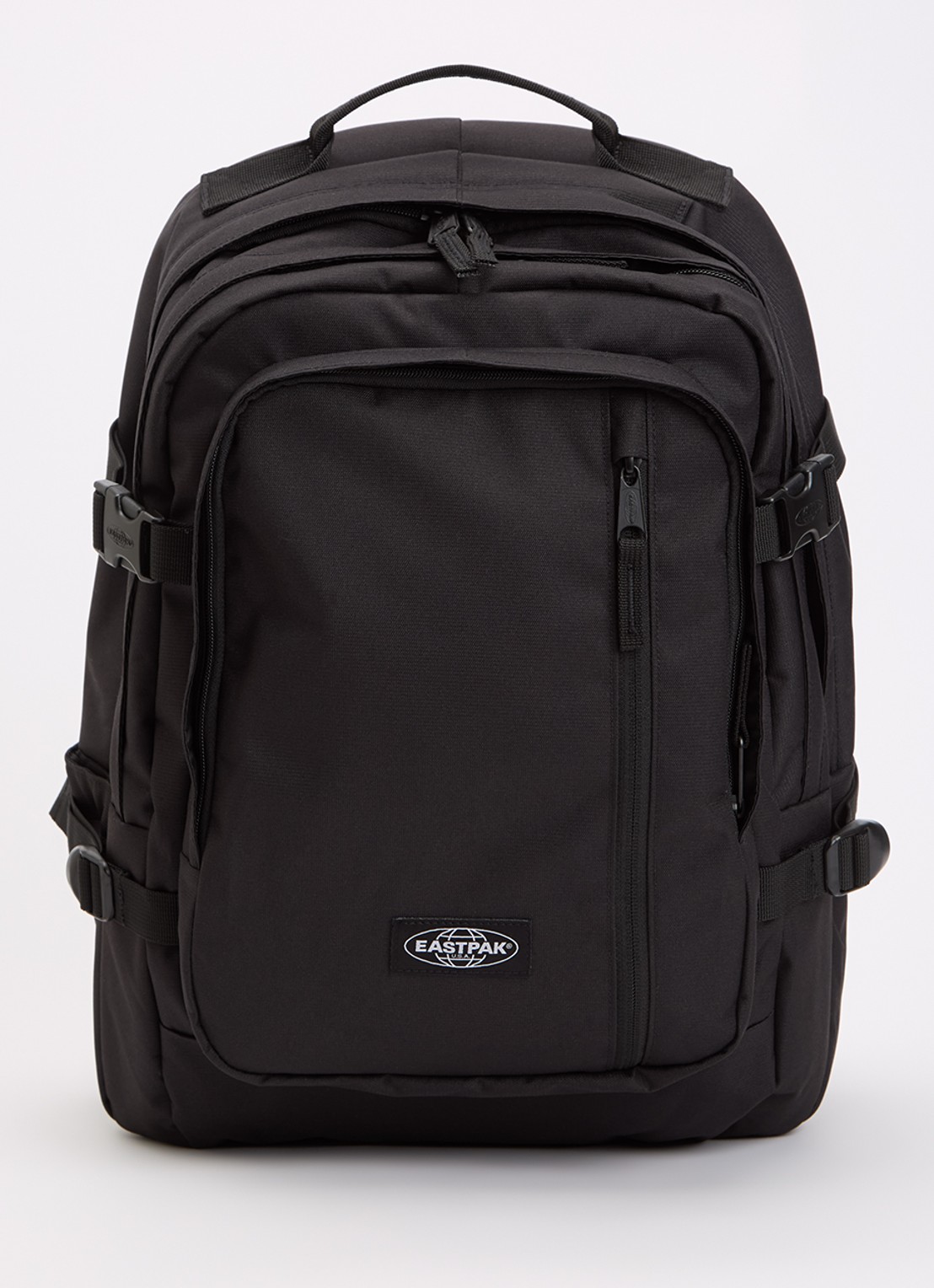 Eastpak Volker rugzak met 15 inch laptopvak - voorkant 2 zwart
