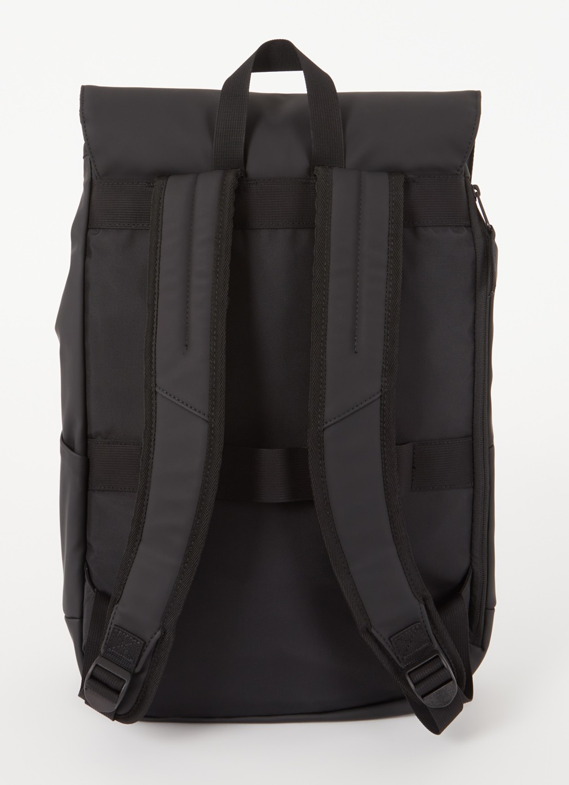 Eastpak Yarin rugzak met 16 inch laptopvak - achterkant zwart