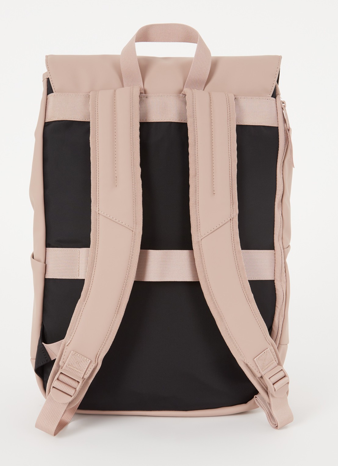 Eastpak Yarin rugzak met 16 inch laptopvak - achterkant zalmroze