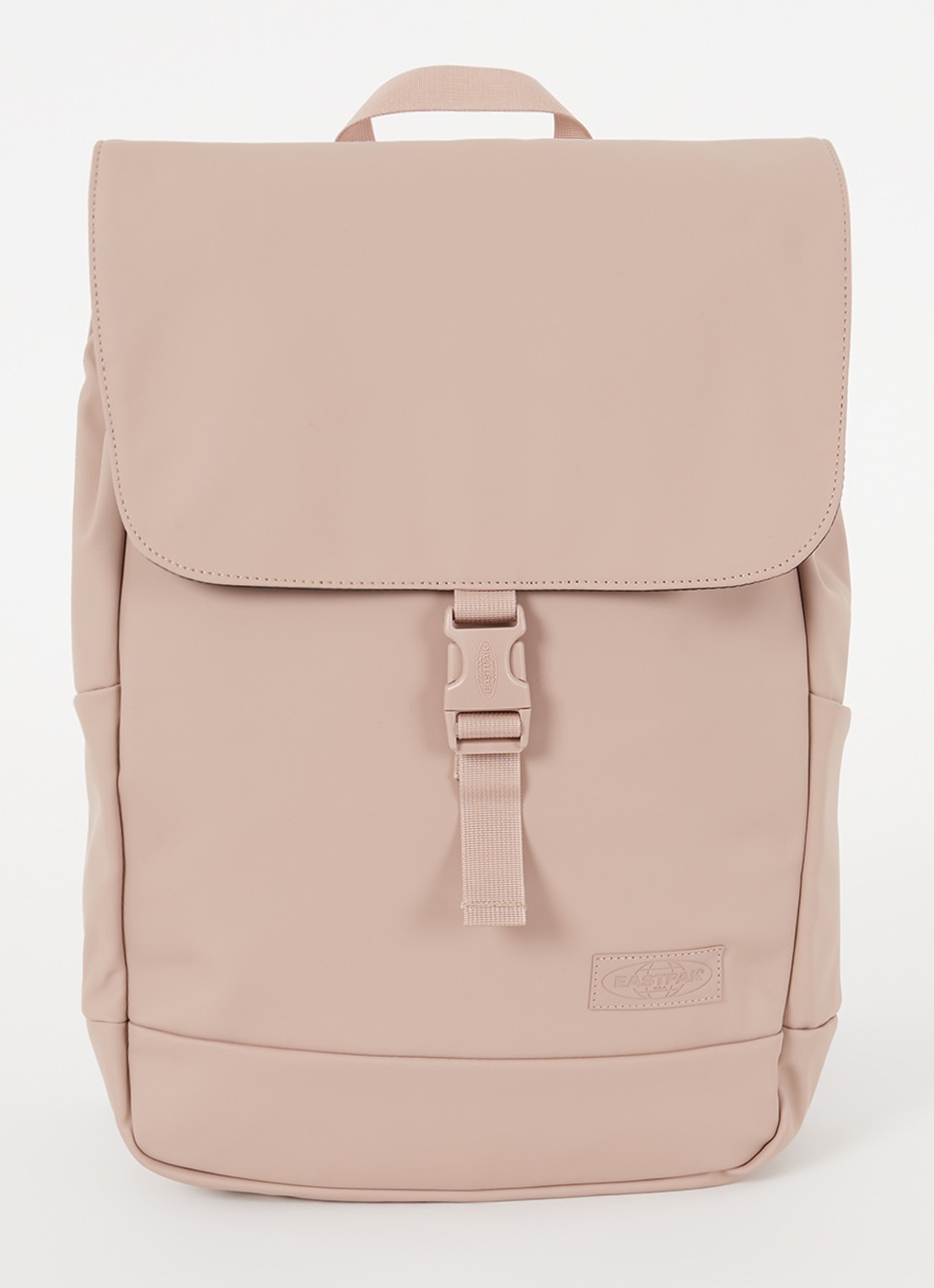 Eastpak Yarin rugzak met 16 inch laptopvak - voorkant 2 zalmroze