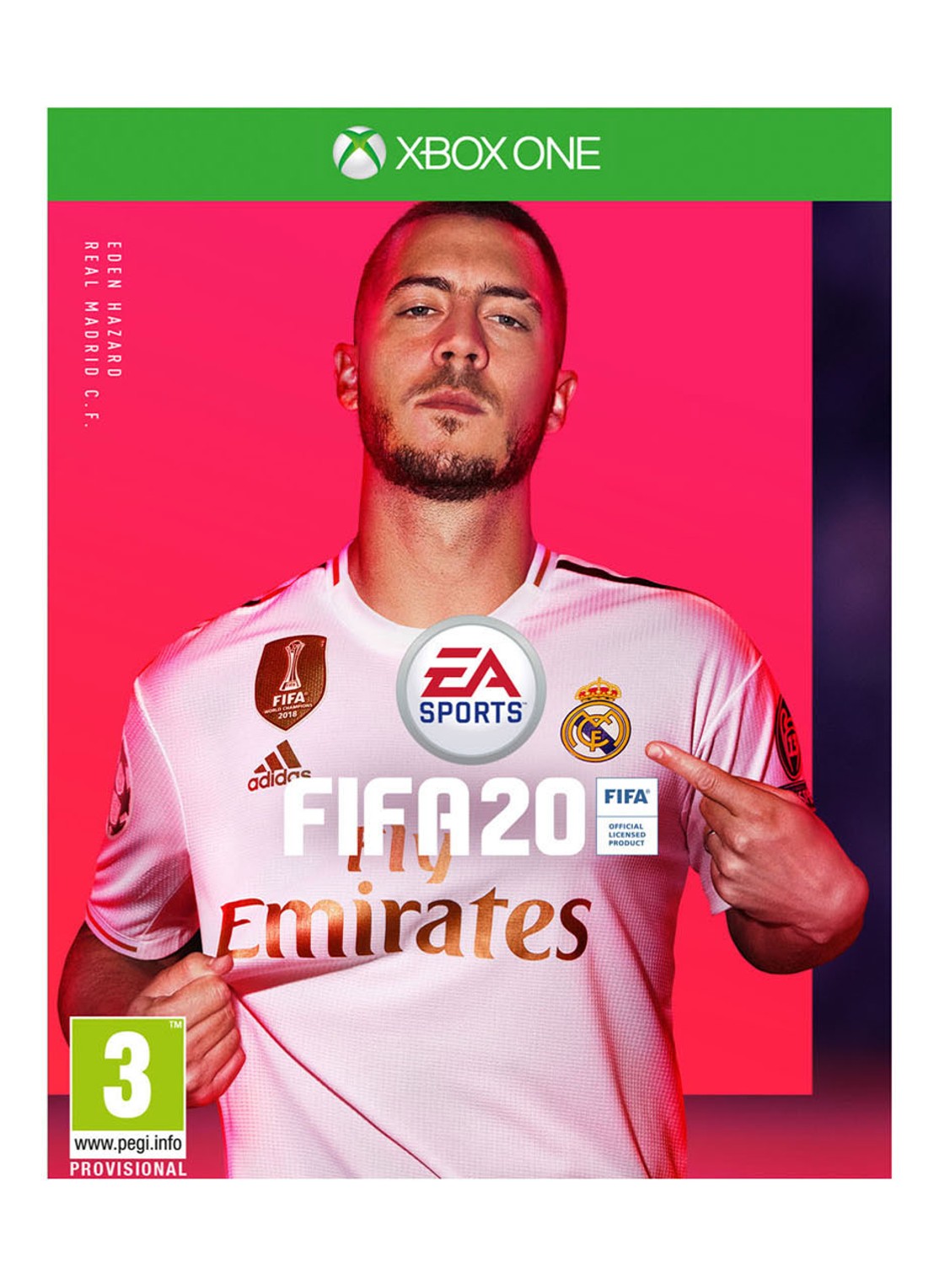 Electronic Arts FIFA 20 Game - Xbox One - voorkant 6 rood