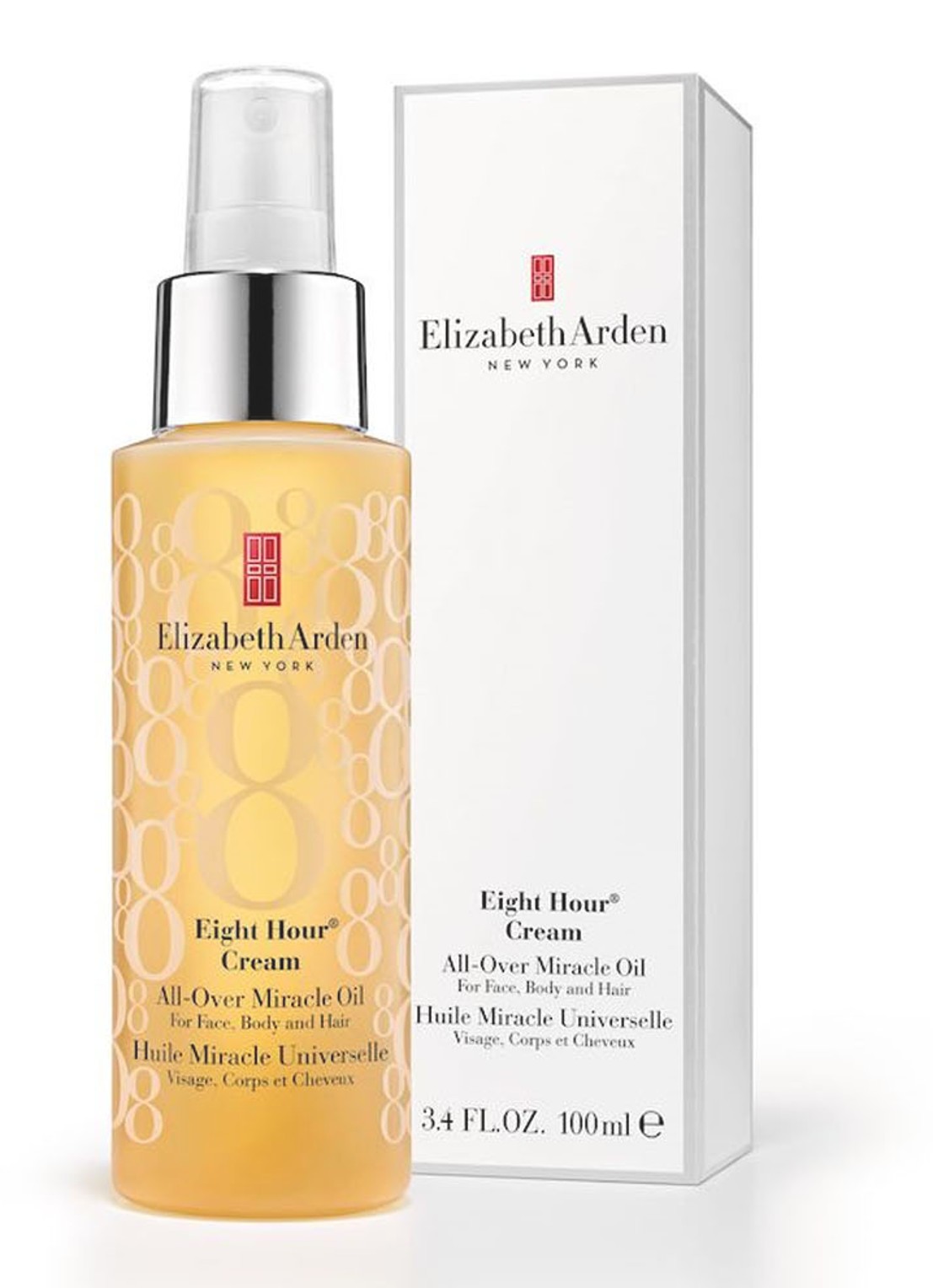 Elizabeth Arden Eight Hour Cream All Over Miracle Oil - gezichts-, lichaams- & haarolie - voorkant 2 undefined