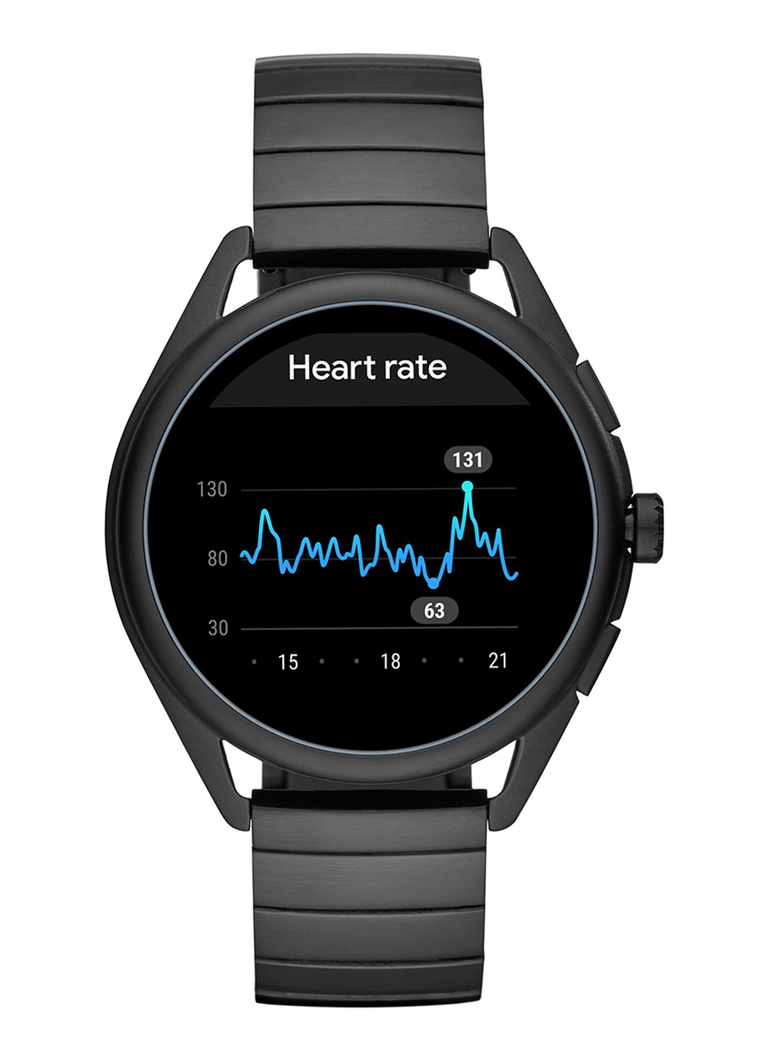 Emporio Armani Display smartwatch Gen 5 ART5020 - detail 4 zwart