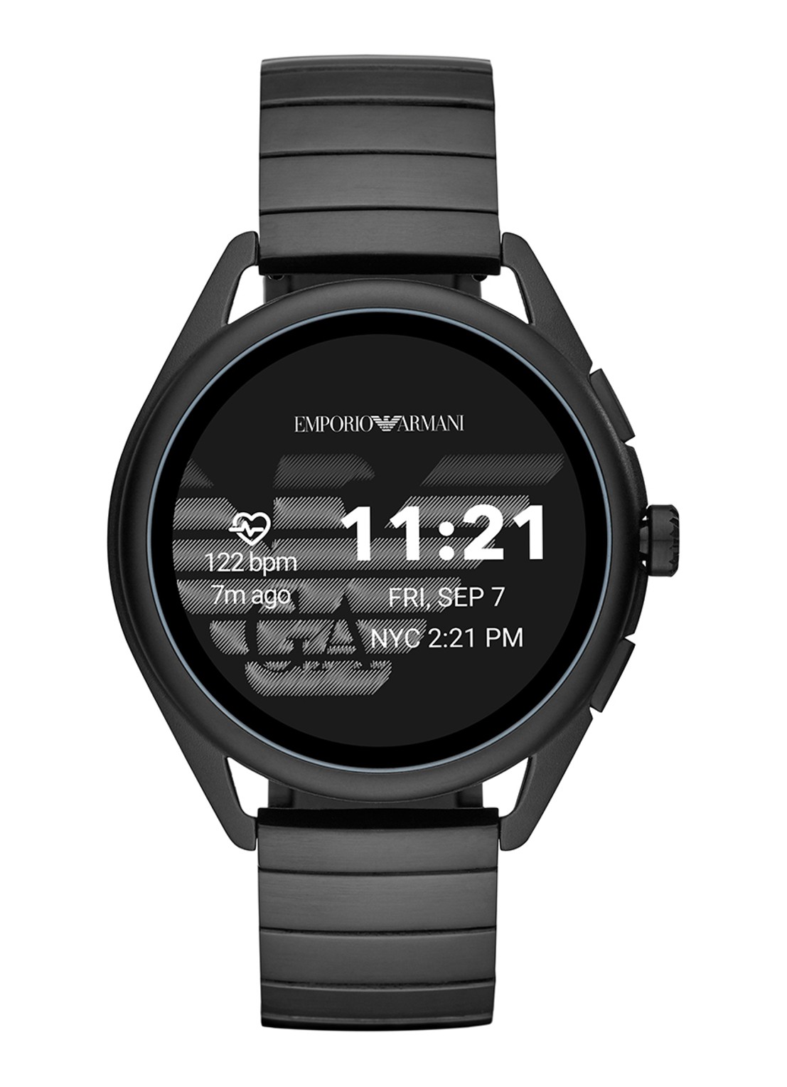 Emporio Armani Display smartwatch Gen 5 ART5020 - voorkant 5 zwart