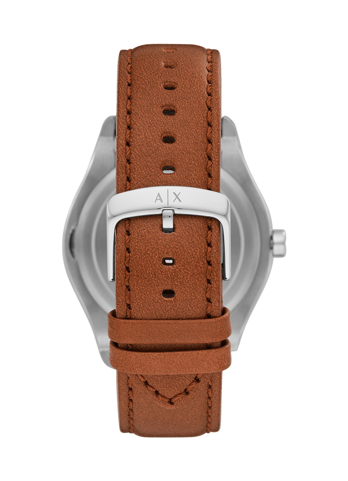Emporio Armani Horloge AX2808 - detail bruin
