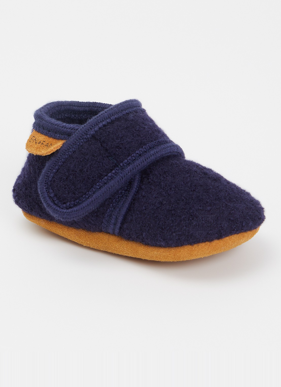 EN FANT Babyslofje van wol - voorkant 3 donkerblauw