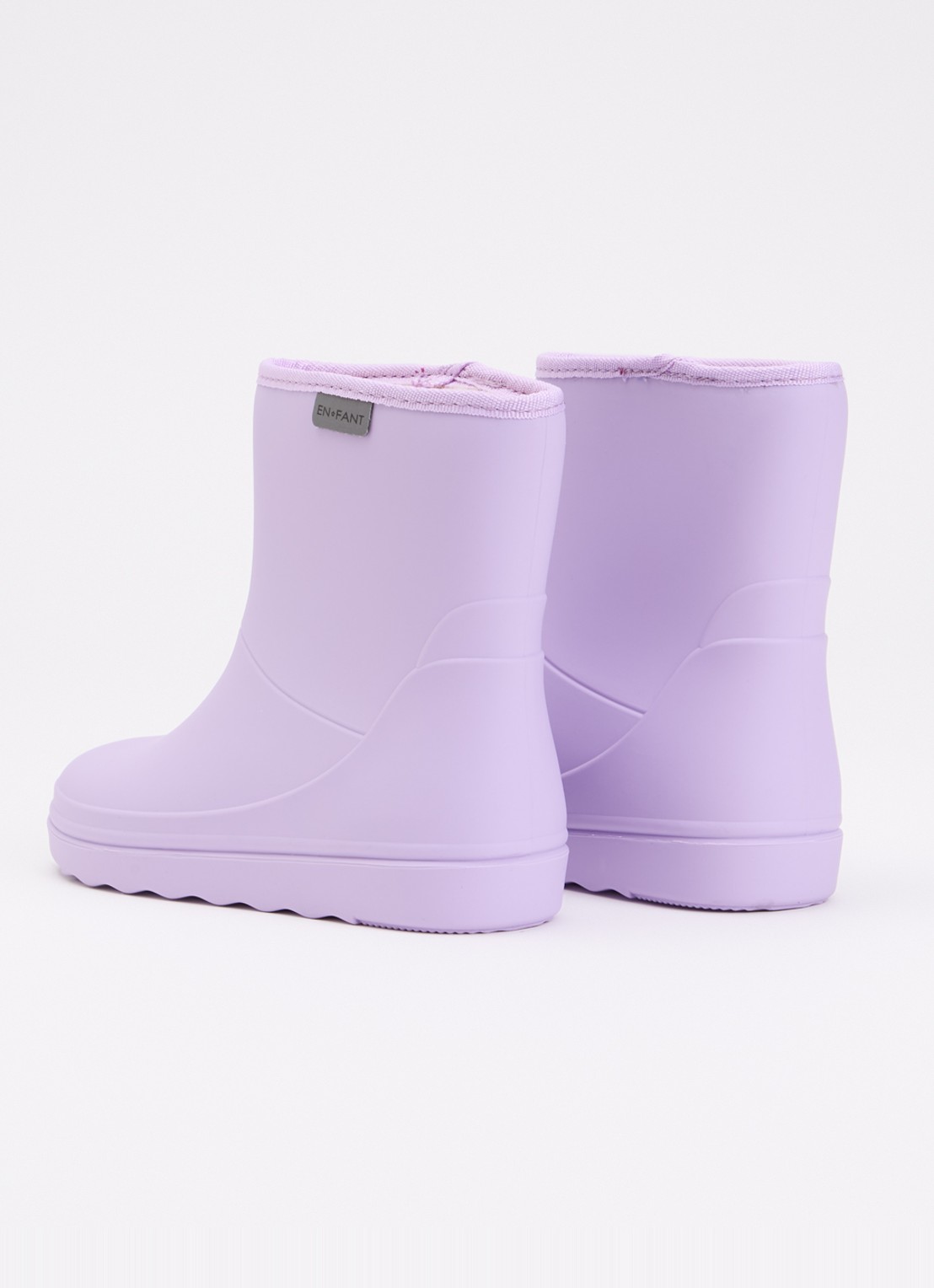 EN FANT Regenlaars met logo - achterkant 7 lila