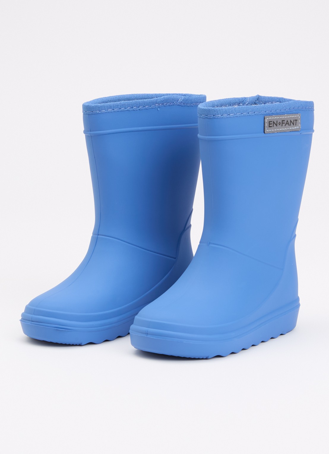 EN FANT Regenlaars met logo - voorkant 2 donkerblauw