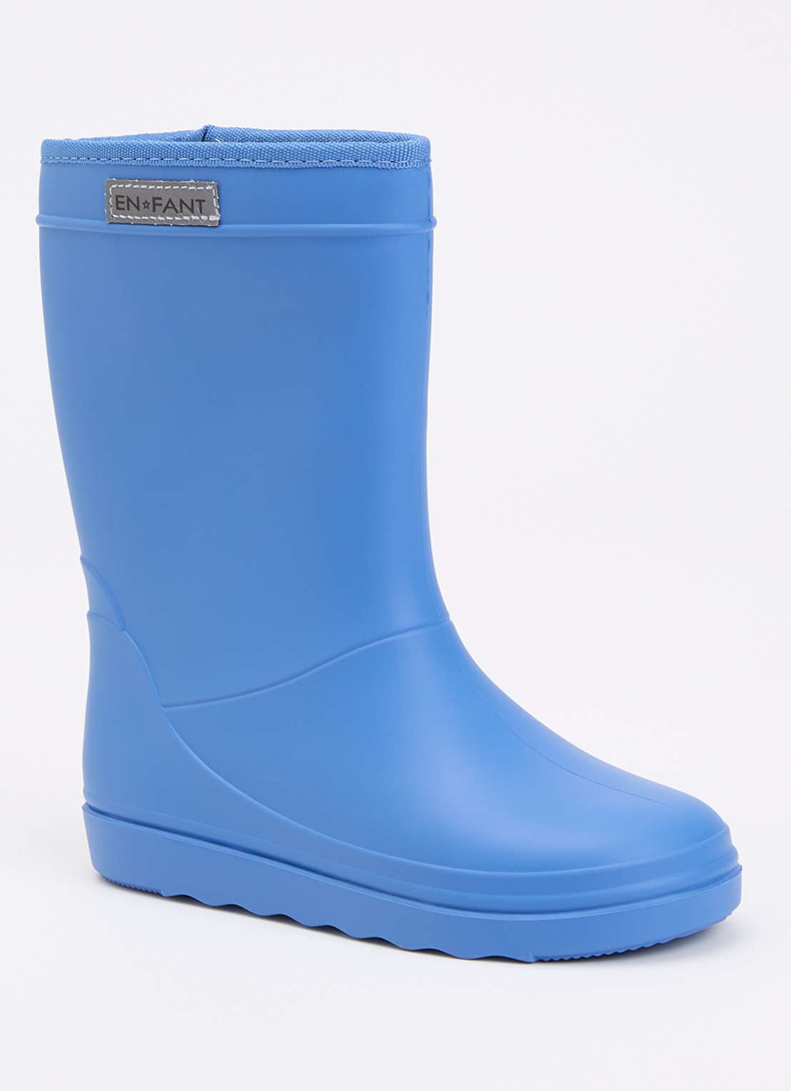 EN FANT Regenlaars met logo - voorkant 3 donkerblauw
