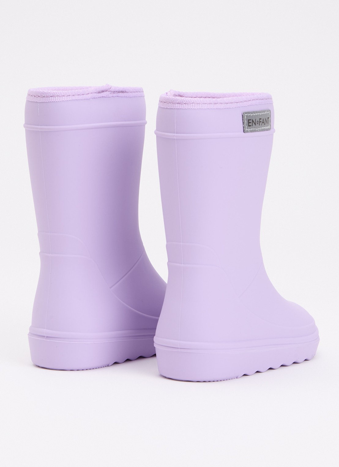 EN FANT Regenlaars met logo - achterkant 6 lila