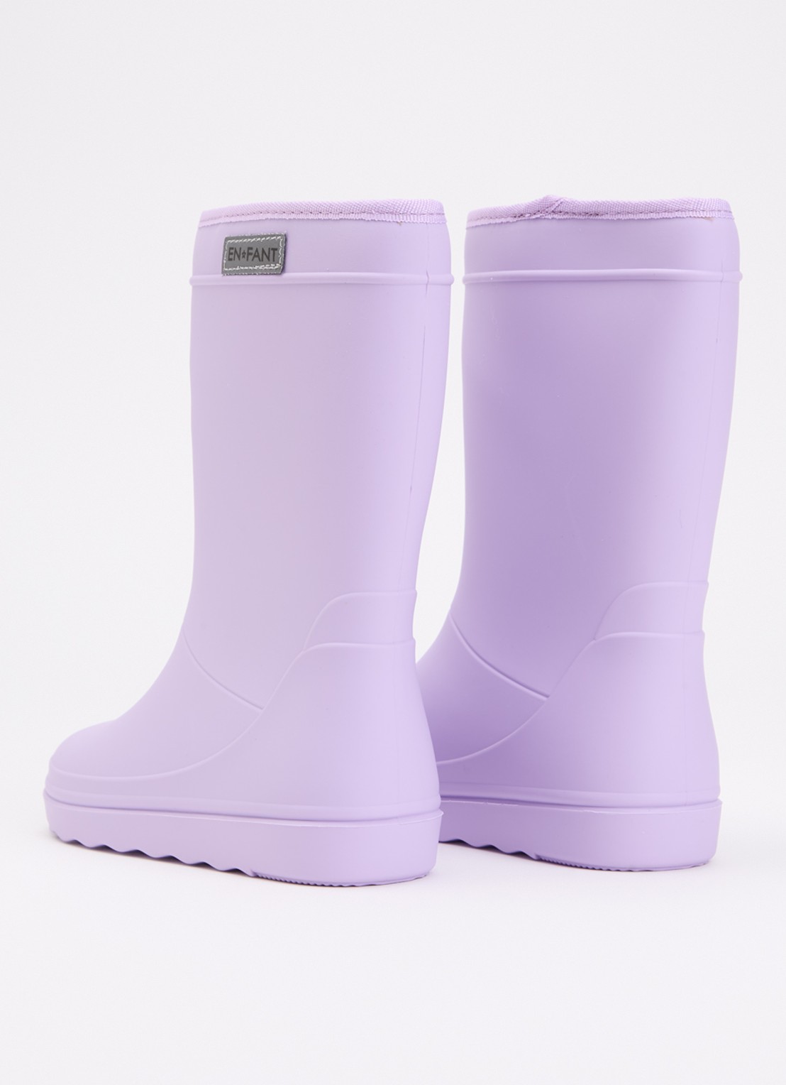 EN FANT Regenlaars met logo - achterkant 7 lila