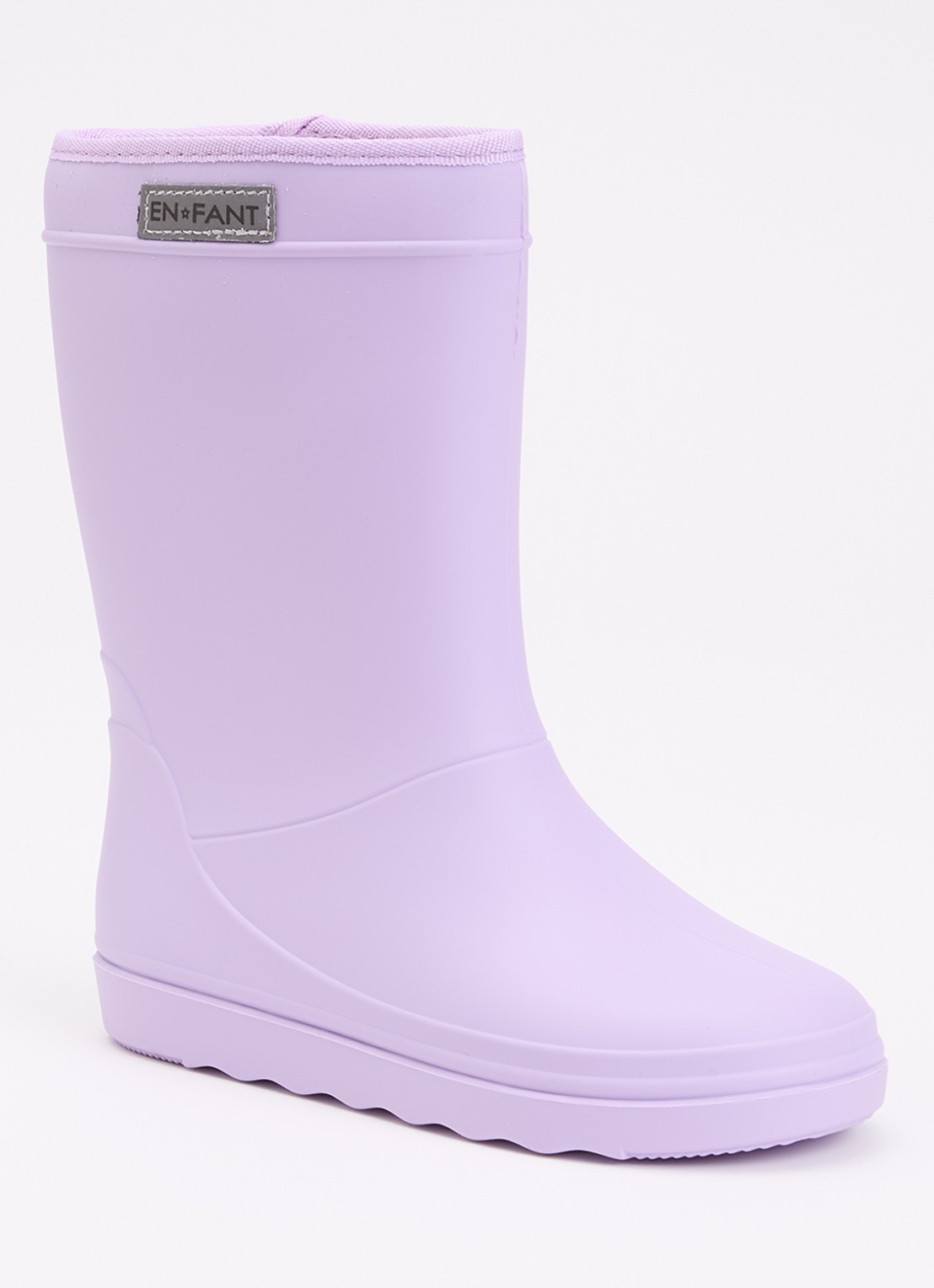EN FANT Regenlaars met logo - voorkant 5 lila