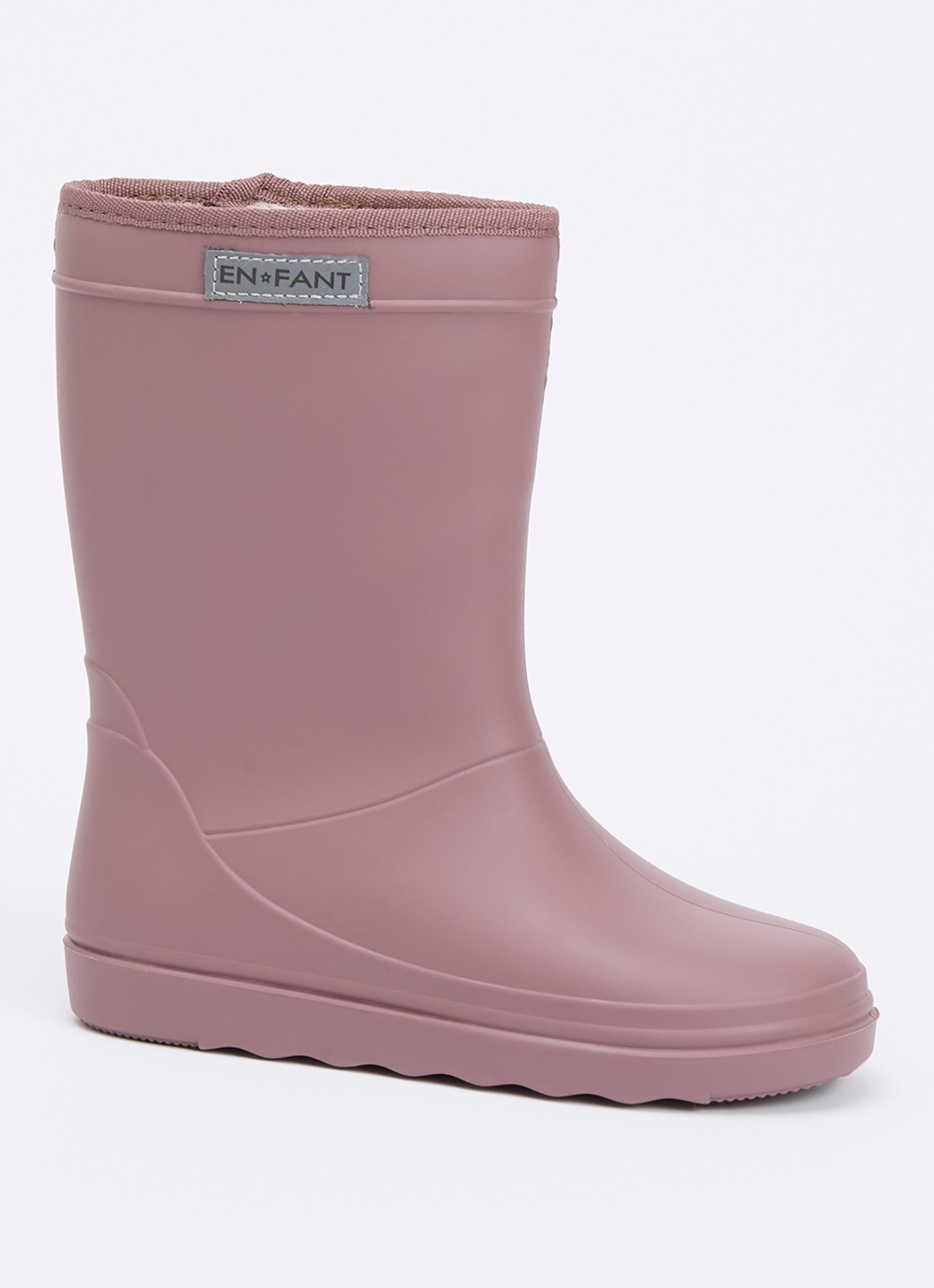 EN FANT Regenlaars met logo - voorkant 5 oudroze