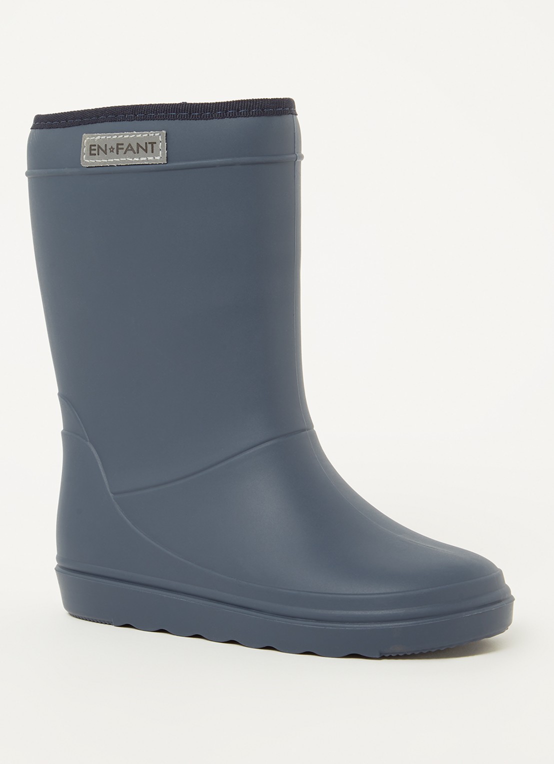 EN FANT Regenlaars met logo - voorkant 4 indigo