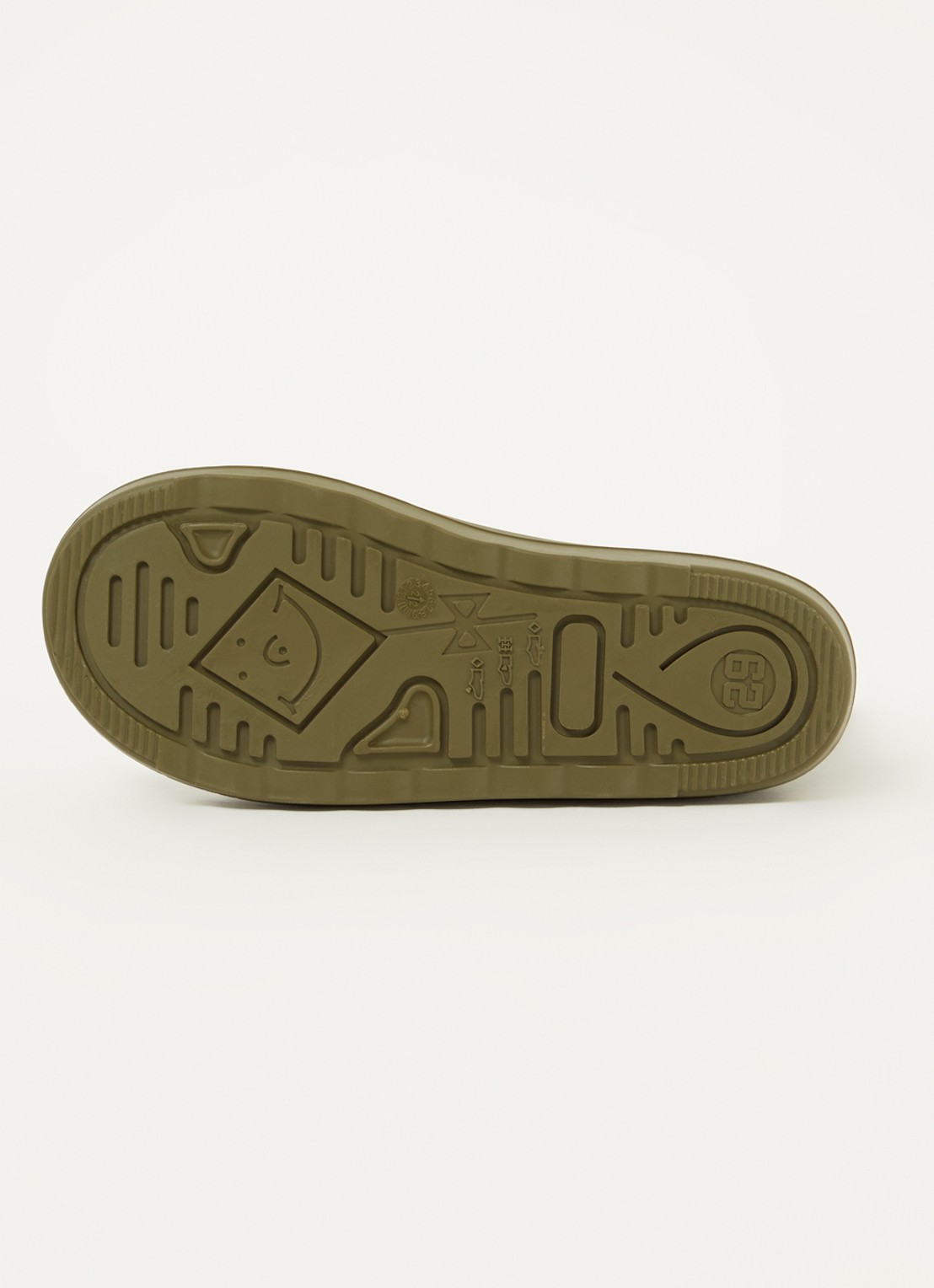 EN FANT Regenlaars met logo - detail 3 bronsgroen