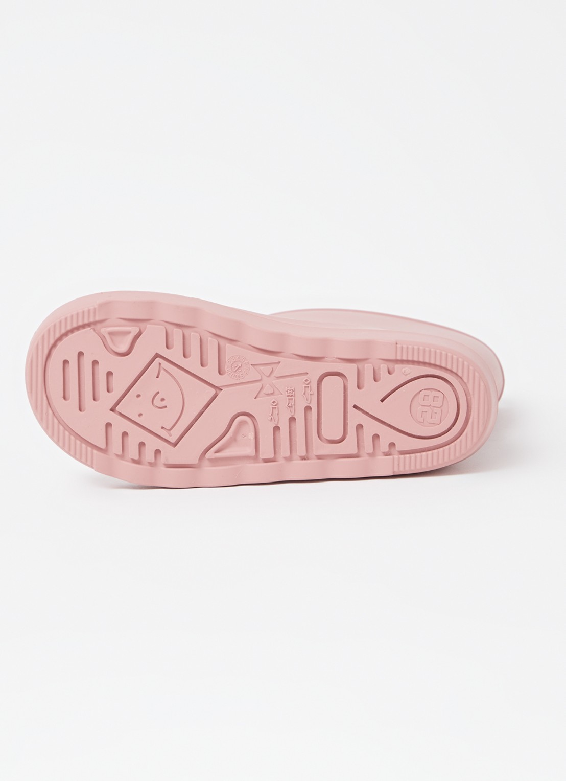 EN FANT Regenlaars met logo - detail 2 roze