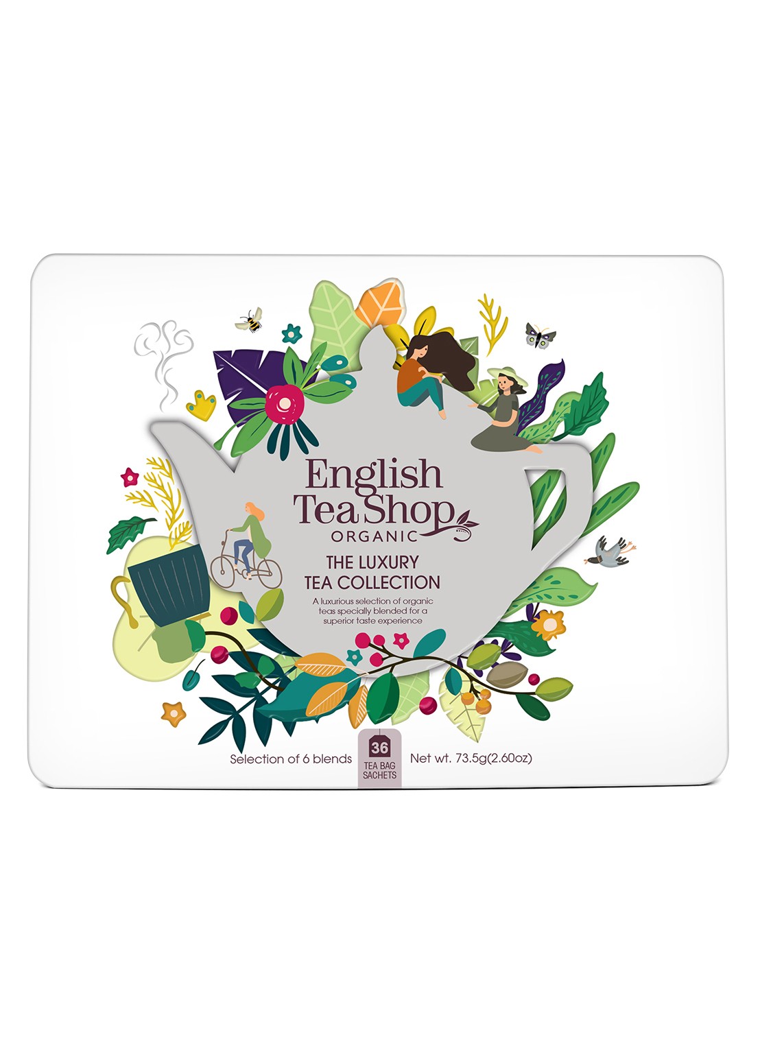 English Tea Shop Luxury thee in geschenkblik 36 stuks - voorkant undefined