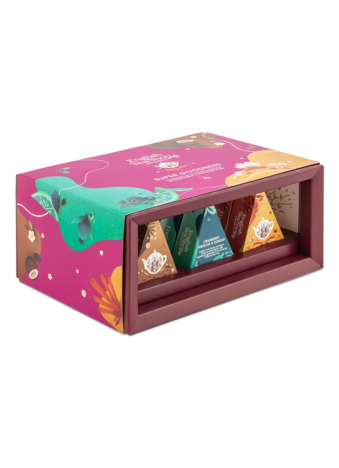 English Tea Shop Super Goodness Prisms thee 12 stuks - voorkant undefined