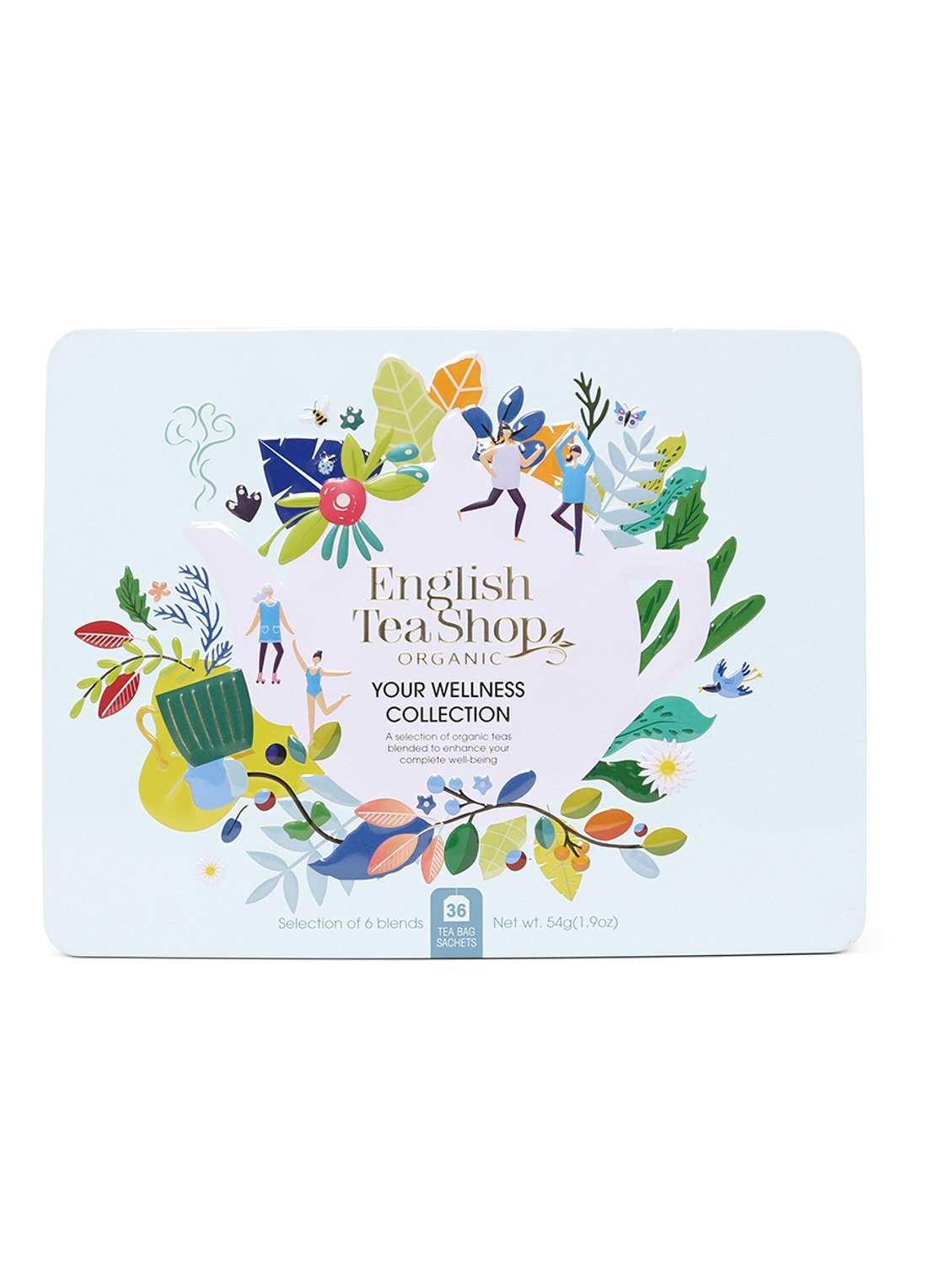 English Tea Shop Your Wellness thee in geschenkblik 36 stuks - voorkant undefined