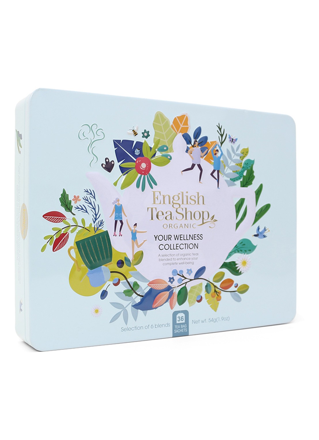 English Tea Shop Your Wellness thee in geschenkblik 36 stuks - voorkant 2 undefined