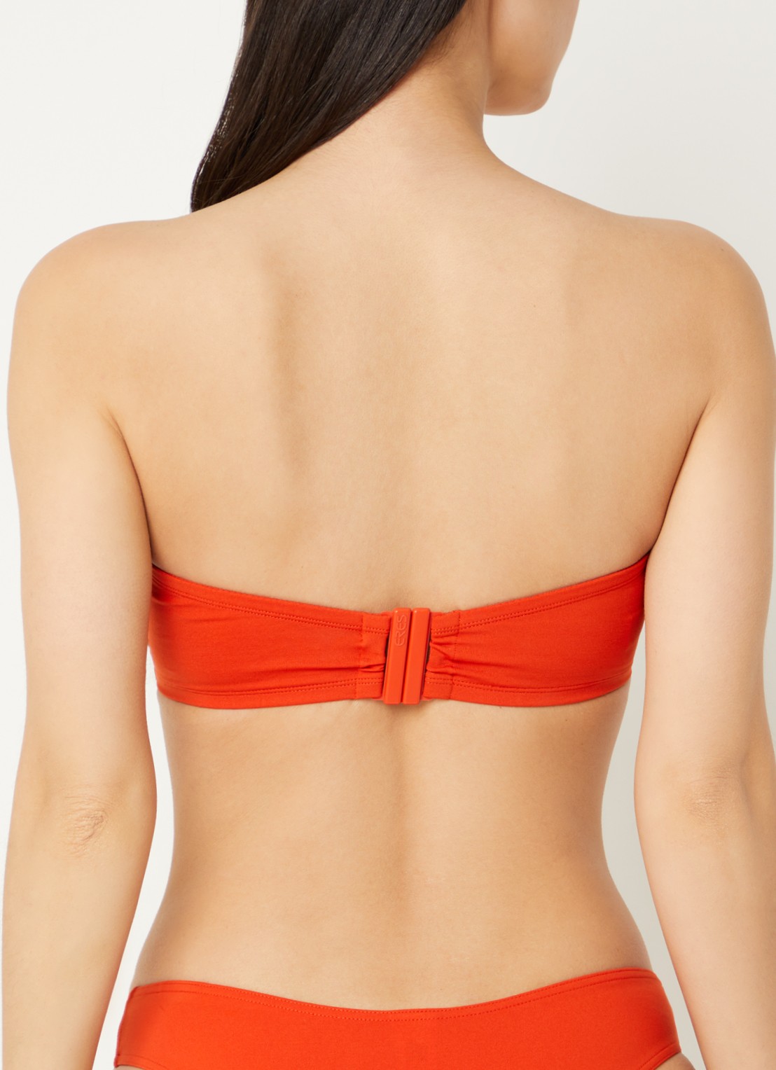 Eres Bandeau bikinitop - achterkant 5 oranjerood