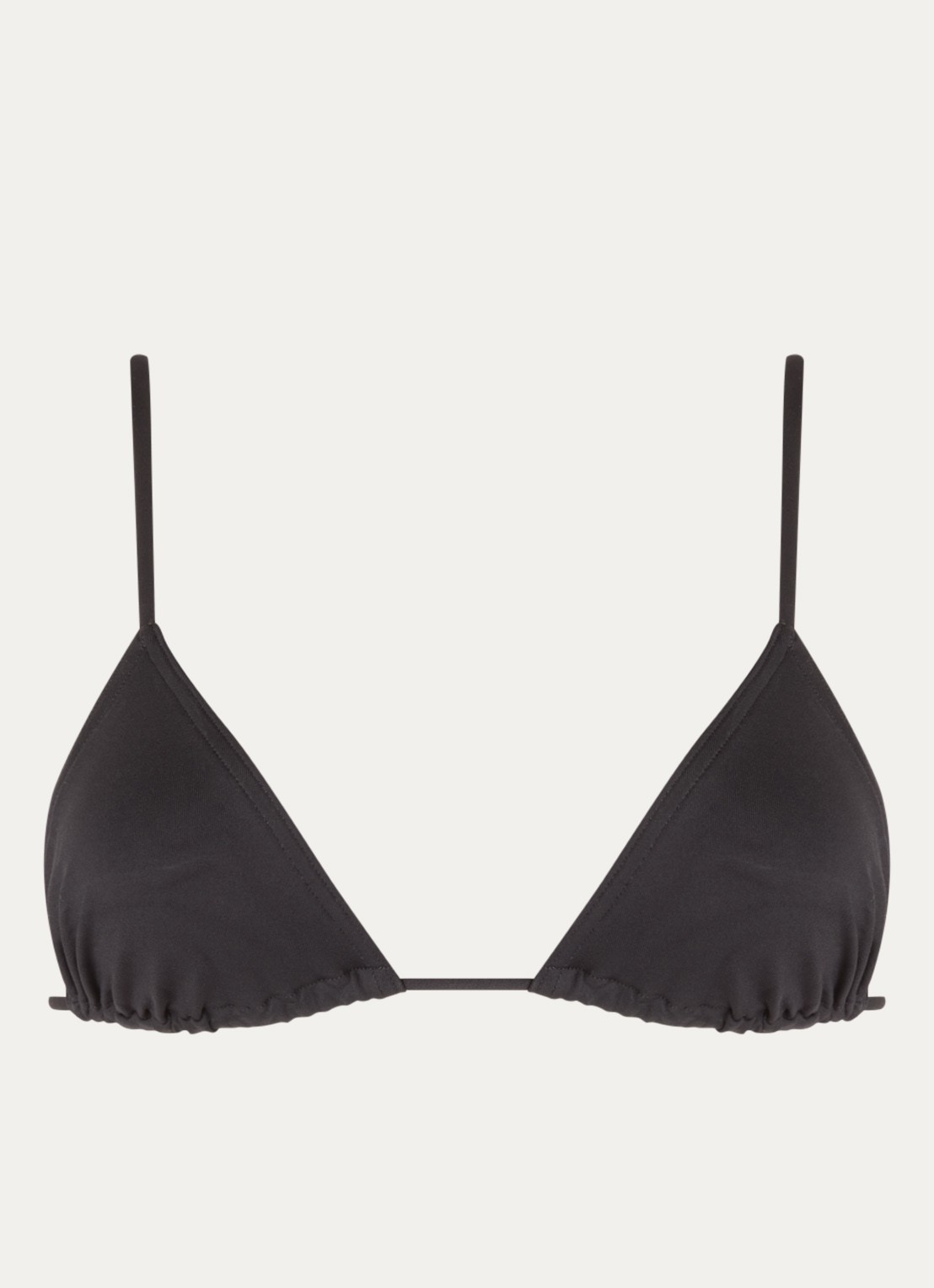 Eres Duni Mouna triangel bikinitop - voorkant 2 zwart