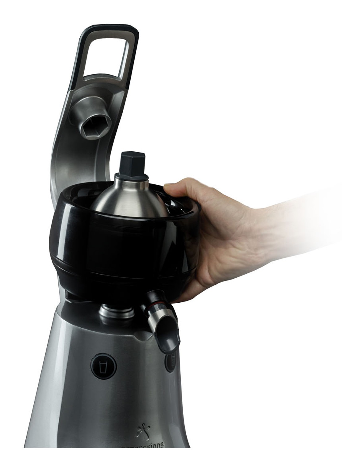 Espressions De Juicer citruspers EP7000 - detail 5 zilver