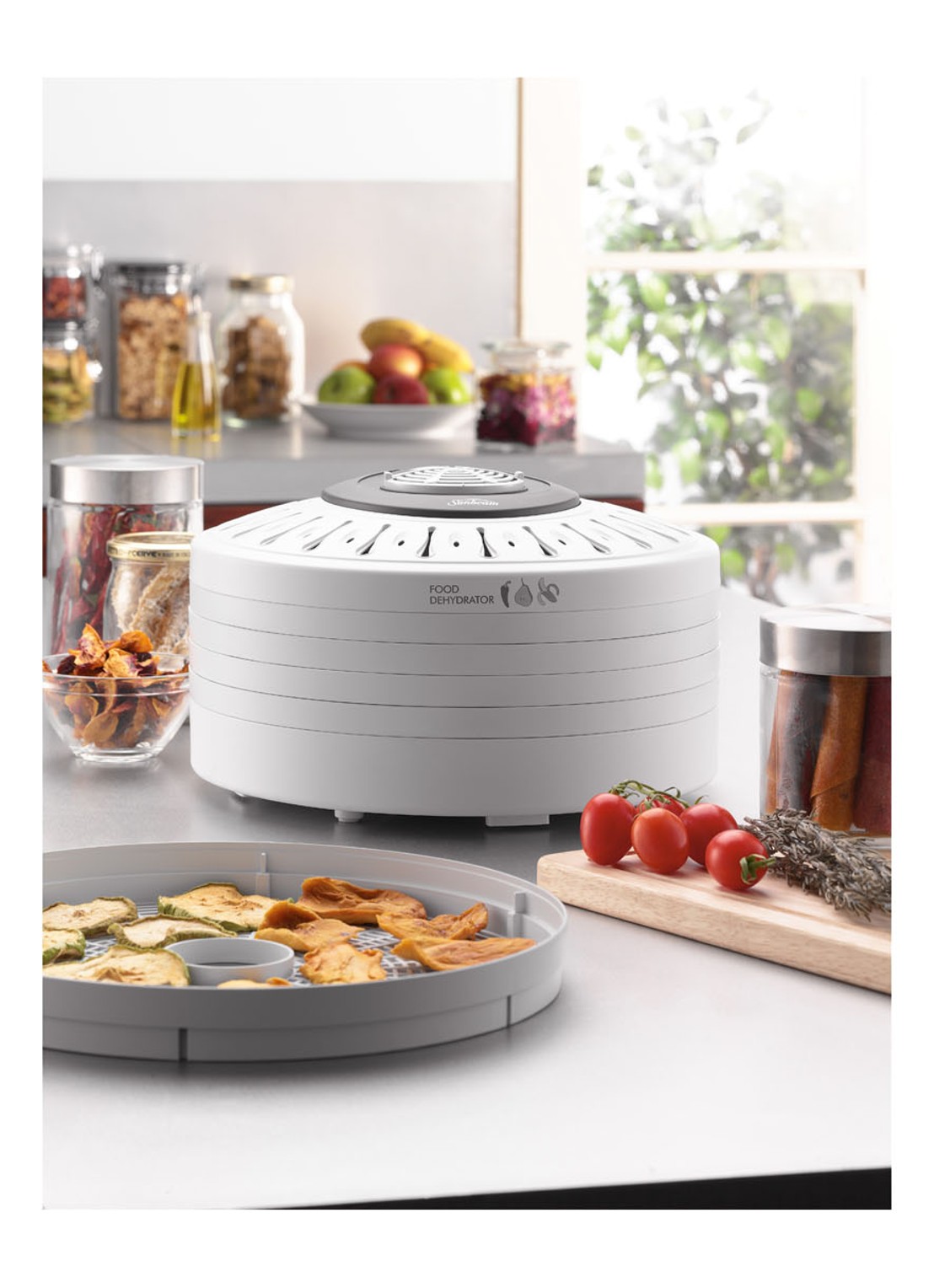 Espressions Food Dehydrator EP5600 voedseldroger - detail 2 wit