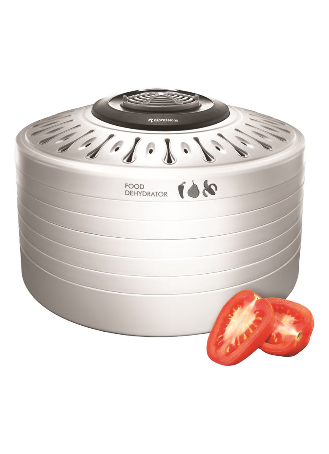 Espressions Food Dehydrator EP5600 voedseldroger - voorkant 5 wit