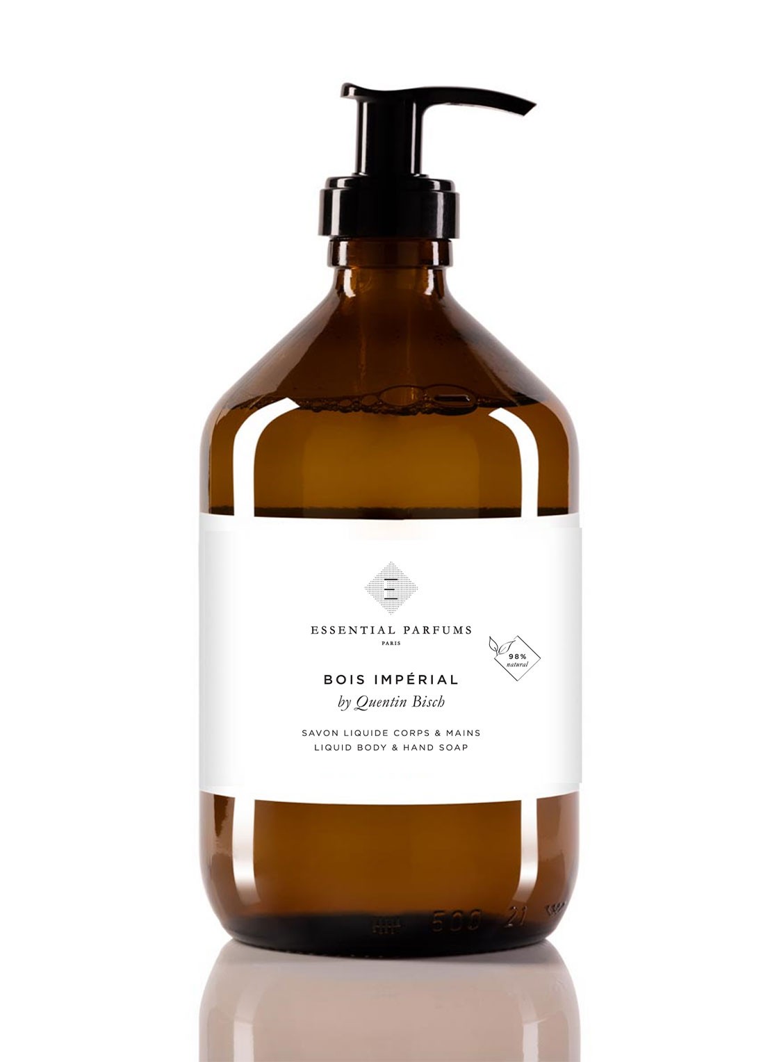 Essential Parfums Bois Impérial Hand & Body Soap - douchegel & handzeep - voorkant undefined