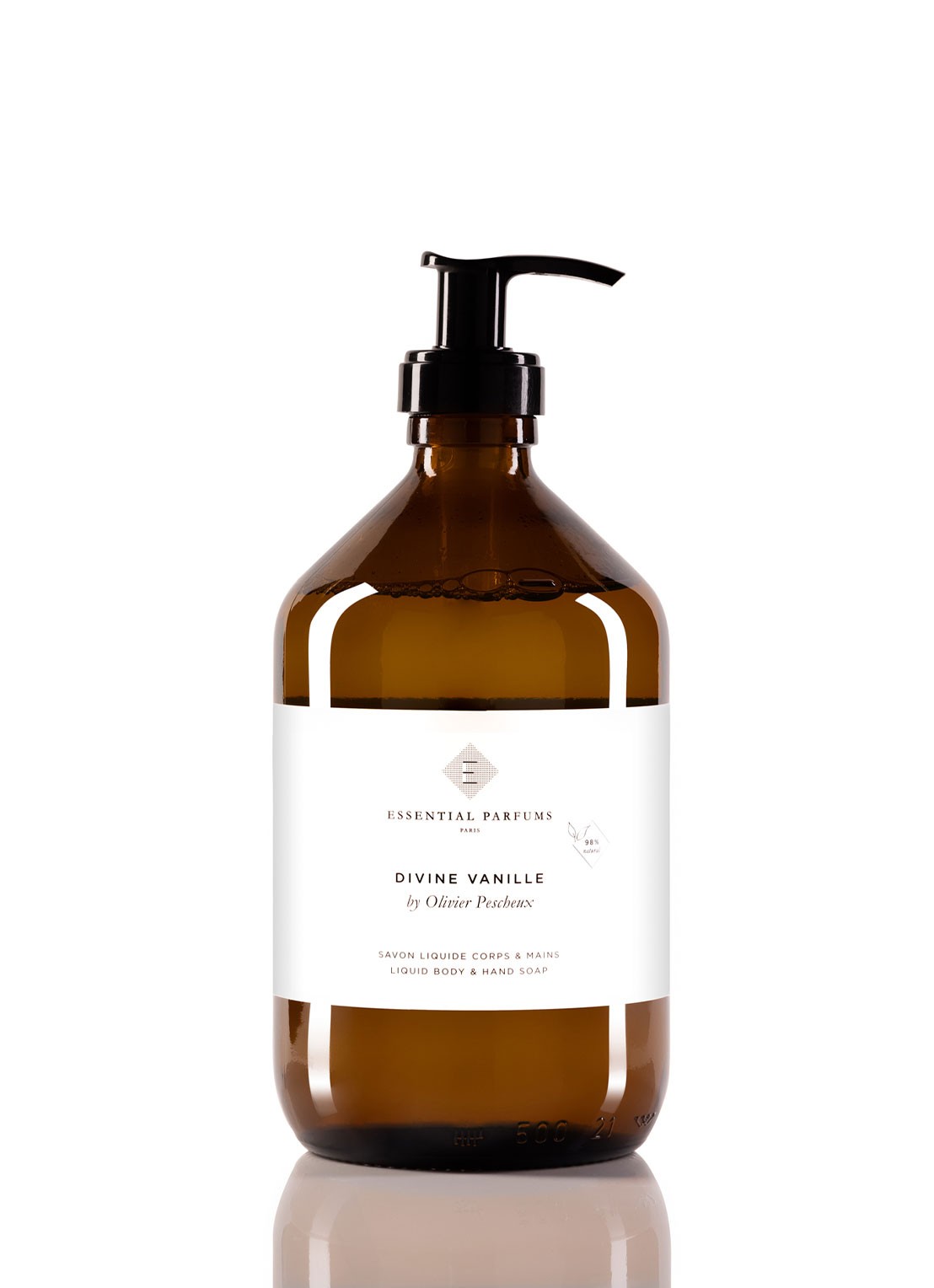 Essential Parfums Divine Vanille Hand & Body Soap - douchegel & handzeep - voorkant undefined