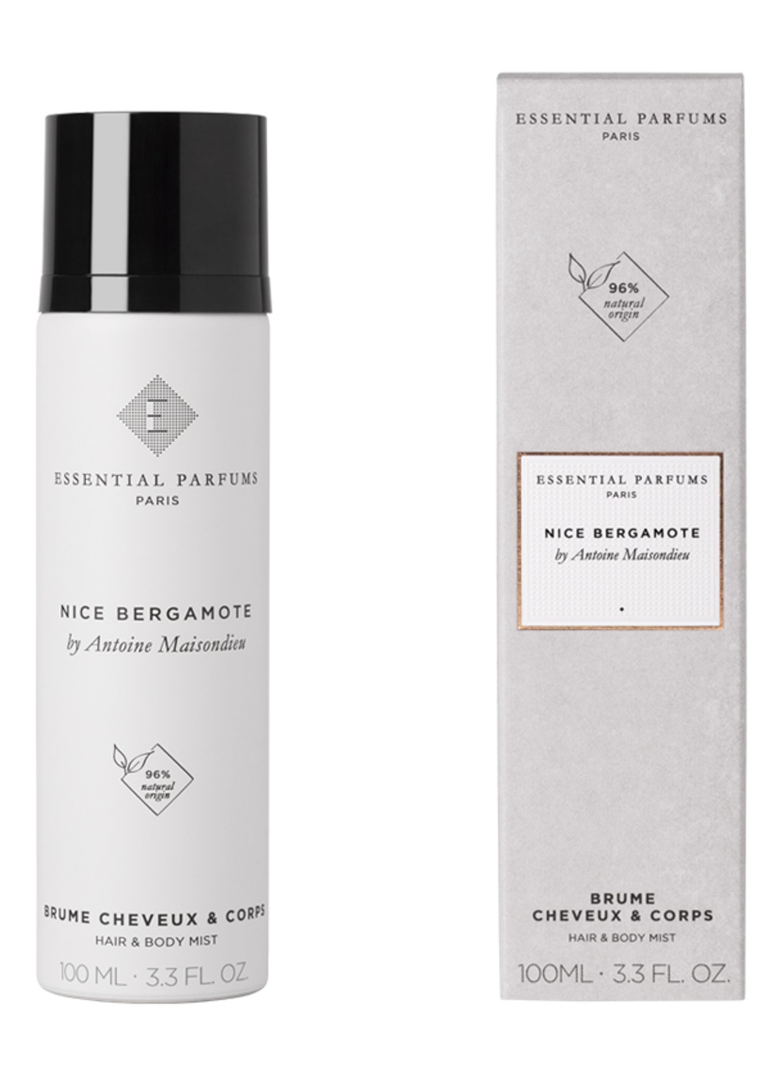 Essential Parfums Nice Bergamote Hair & Body Mist - voorkant 2 undefined
