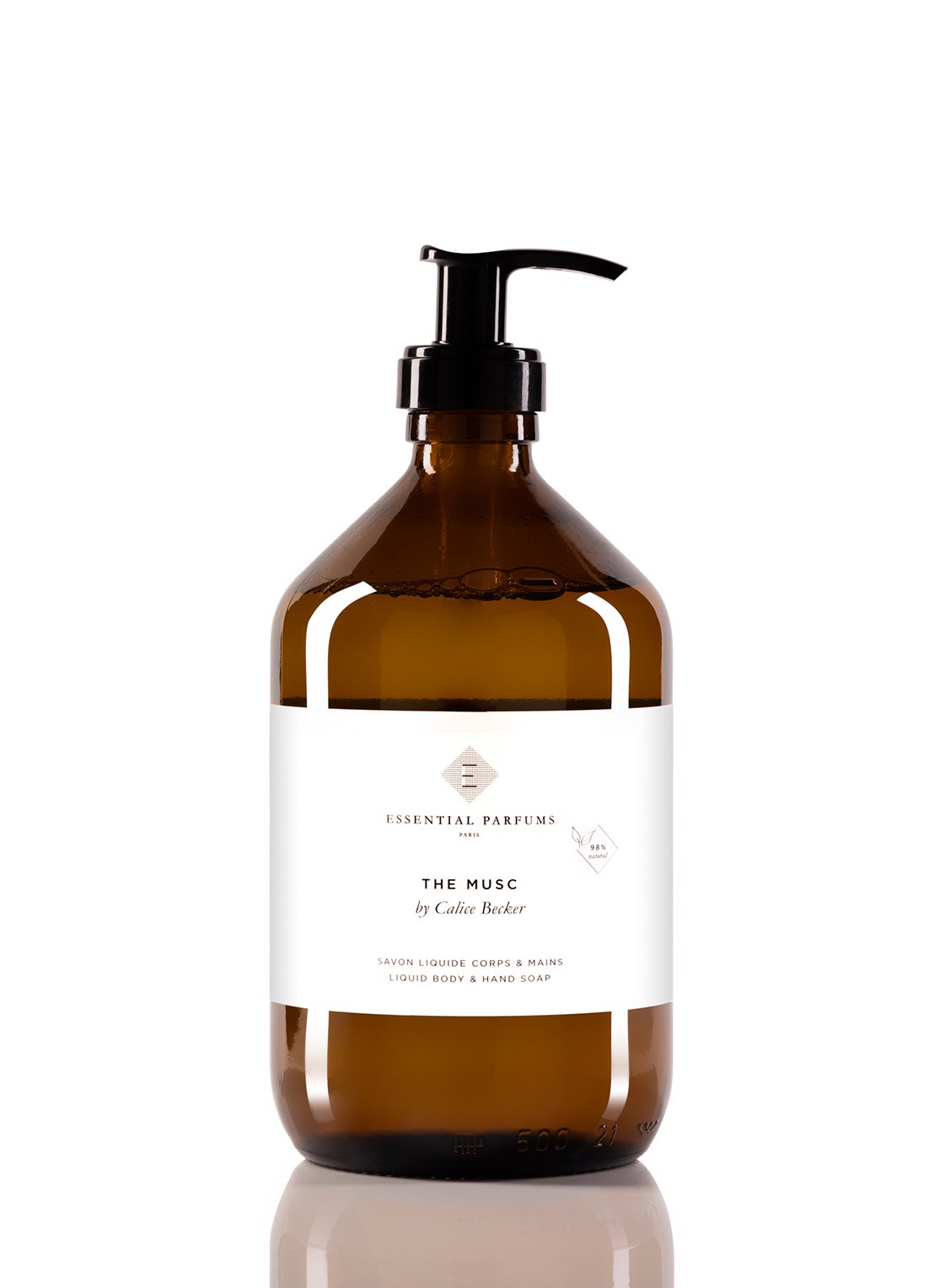 Essential Parfums The Musc Hand & Body Soap - douchegel & handzeep - voorkant undefined