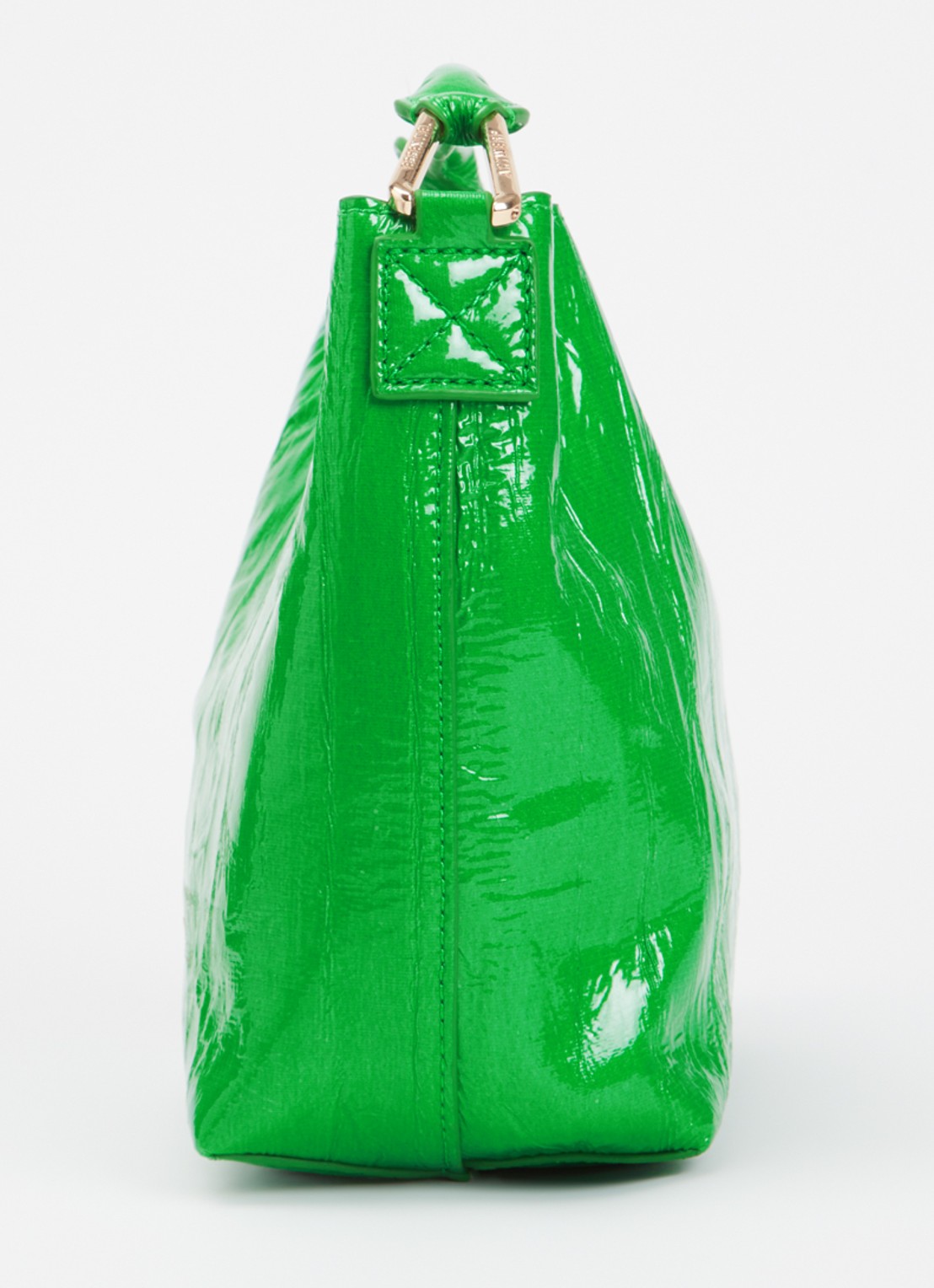 Essentiel Antwerp Jhossi handtas van leer met afneembare schouderriem - detail 2 groen