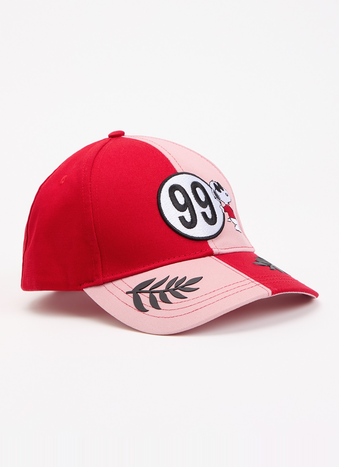 Essentiel Antwerp Pet met borduring - voorkant rood