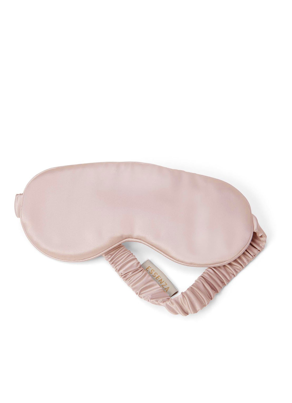 Essenza Alice slaapmasker van zijde - voorkant roze