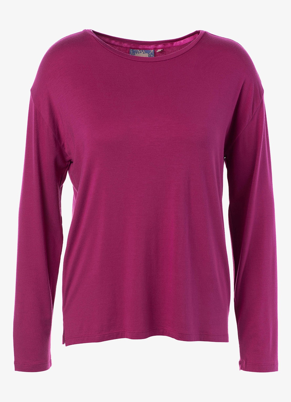 Essenza Denna loungetop met lange mouw - voorkant 7 roze