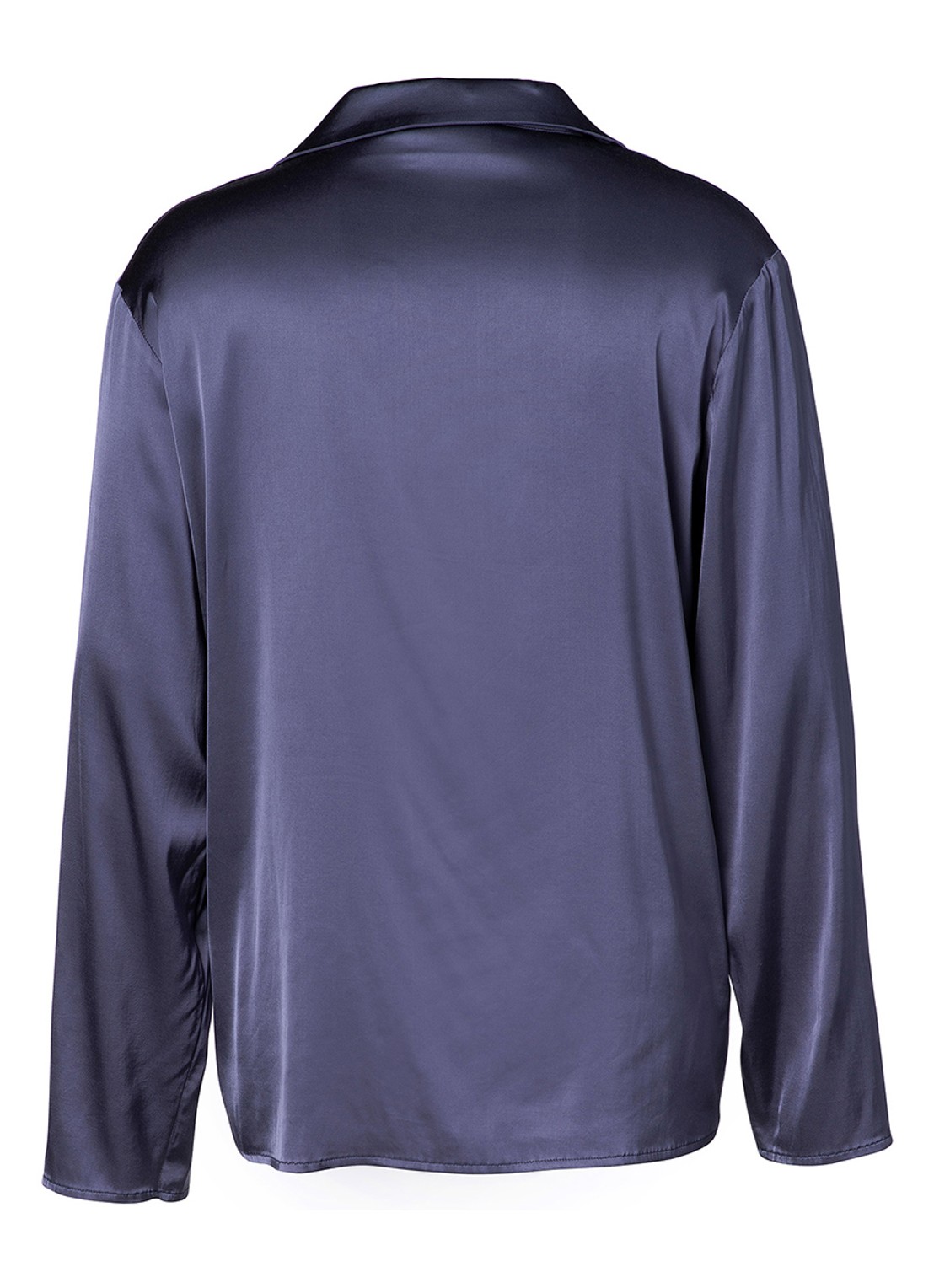 Essenza Elodie loungetop met glanzende finish - voorkant 2 donkerblauw