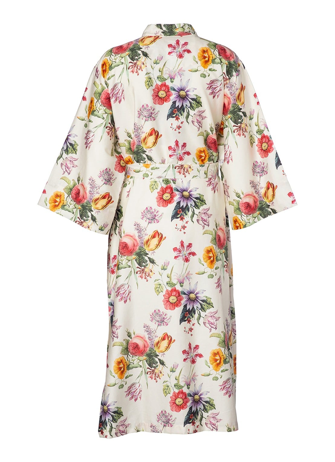 Essenza Ilona Florea kimono met bloemenprint - voorkant 2 multicolor