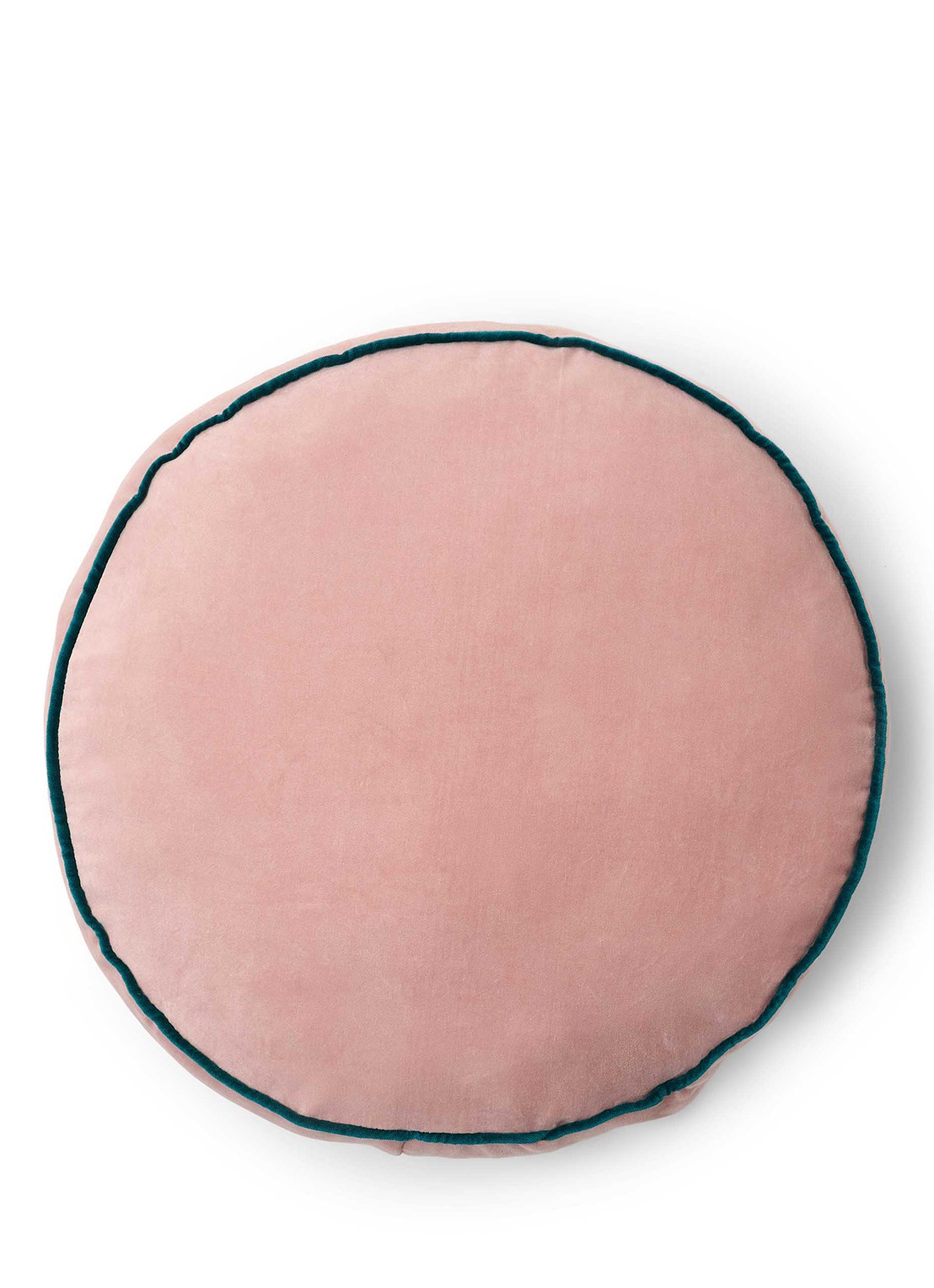 Essenza Lio sierkussen van fluweel 45 cm - voorkant 2 roze