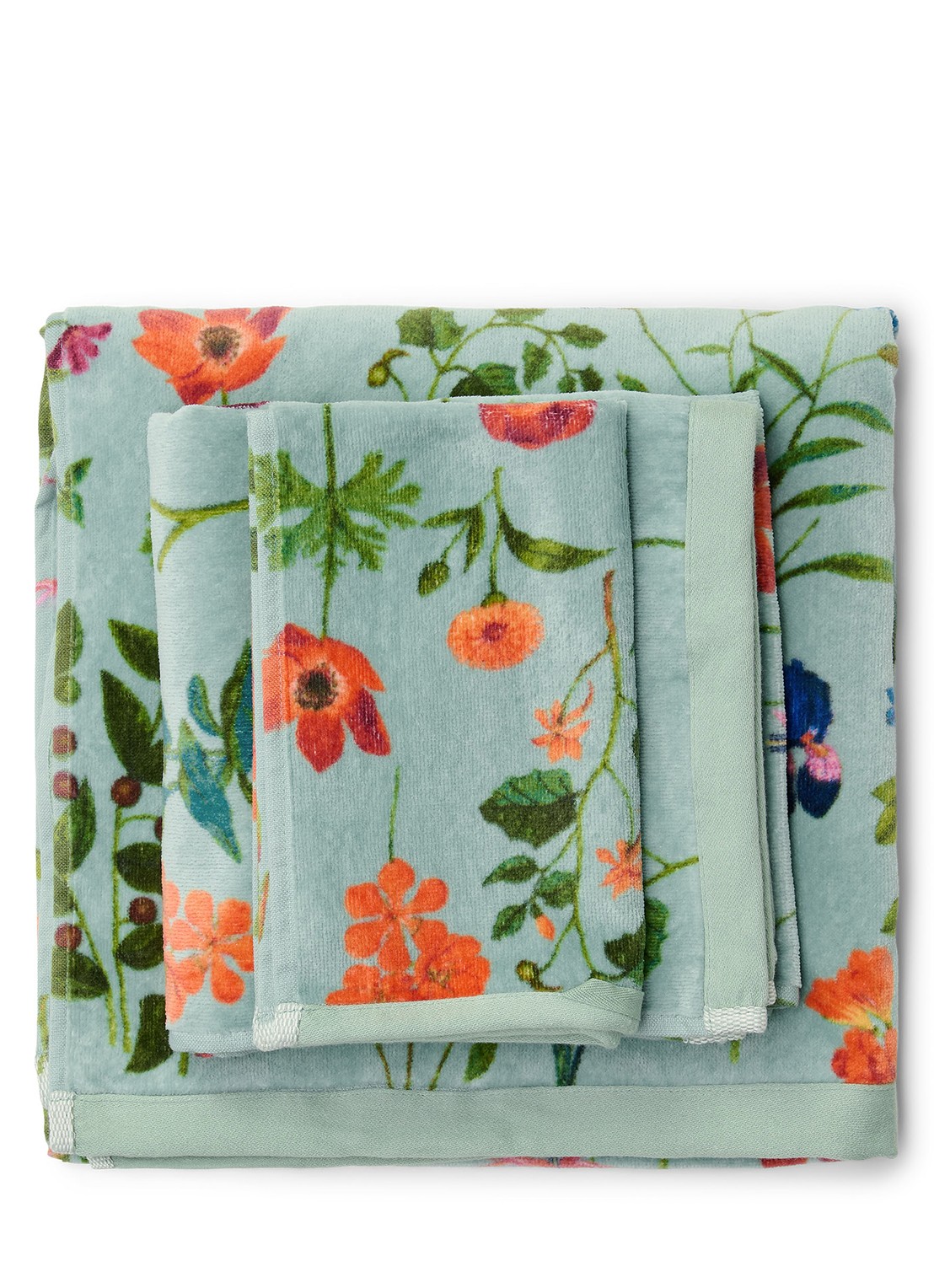 Essenza Marigold badhanddoek - 500 gr/m2 - 50 x 100 cm - detail 2 mint